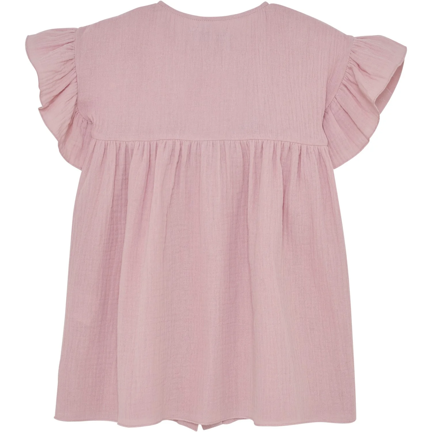 Huttelihut Pale Mauve Dress Ss Muslin - Image 3