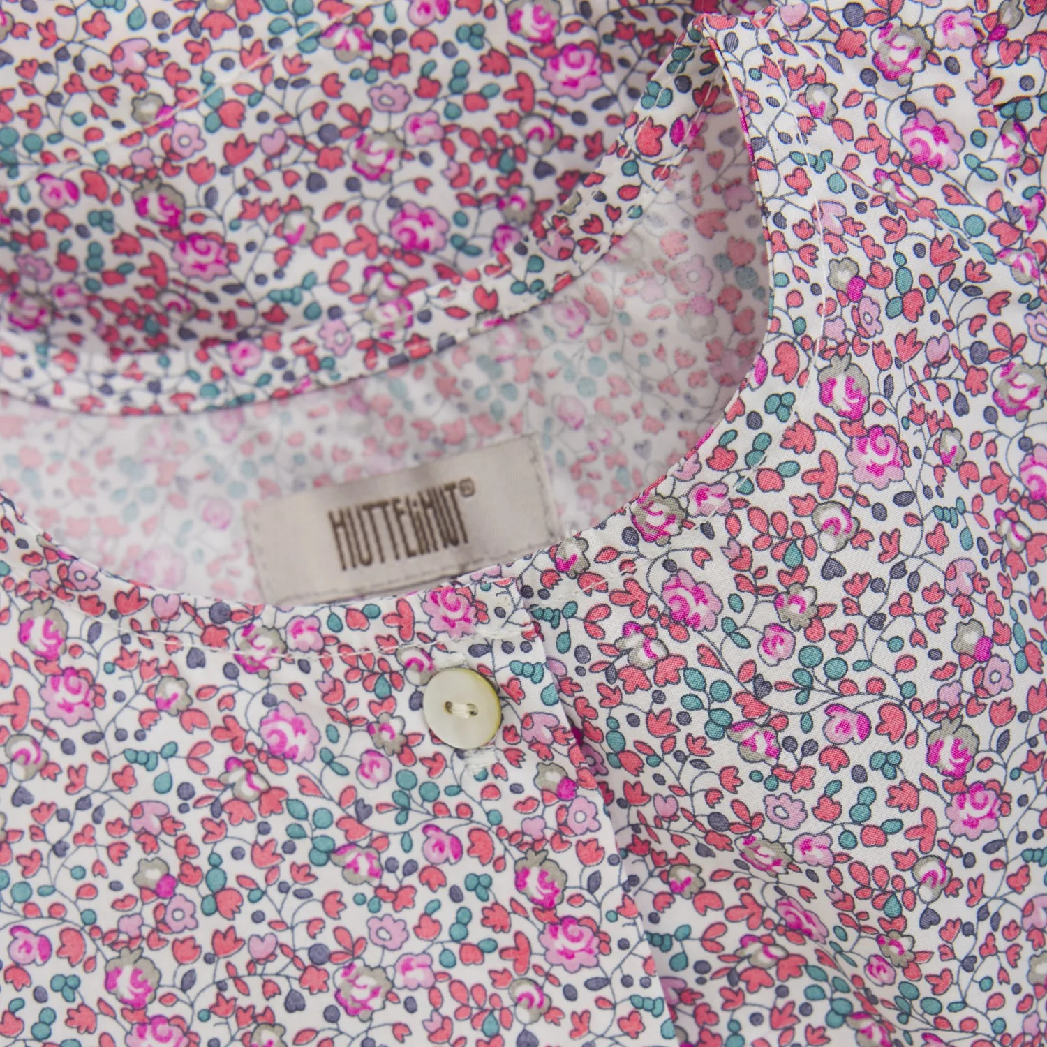 Huttelihut Plumeria Dress Ss In Liberty Fabric - Image 5