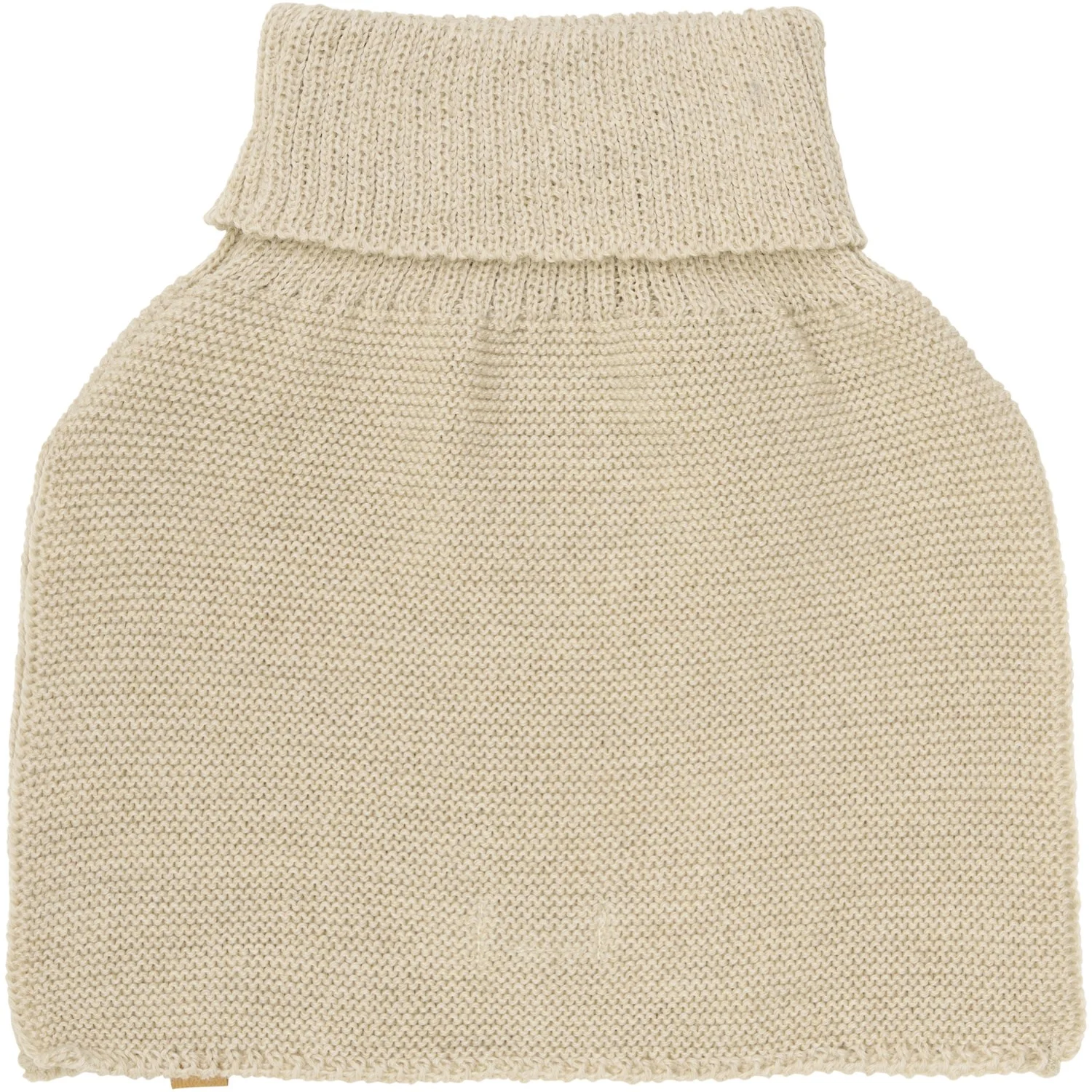 Huttelihut Sand Melange Neck Warmer Wool Knit - Image 2