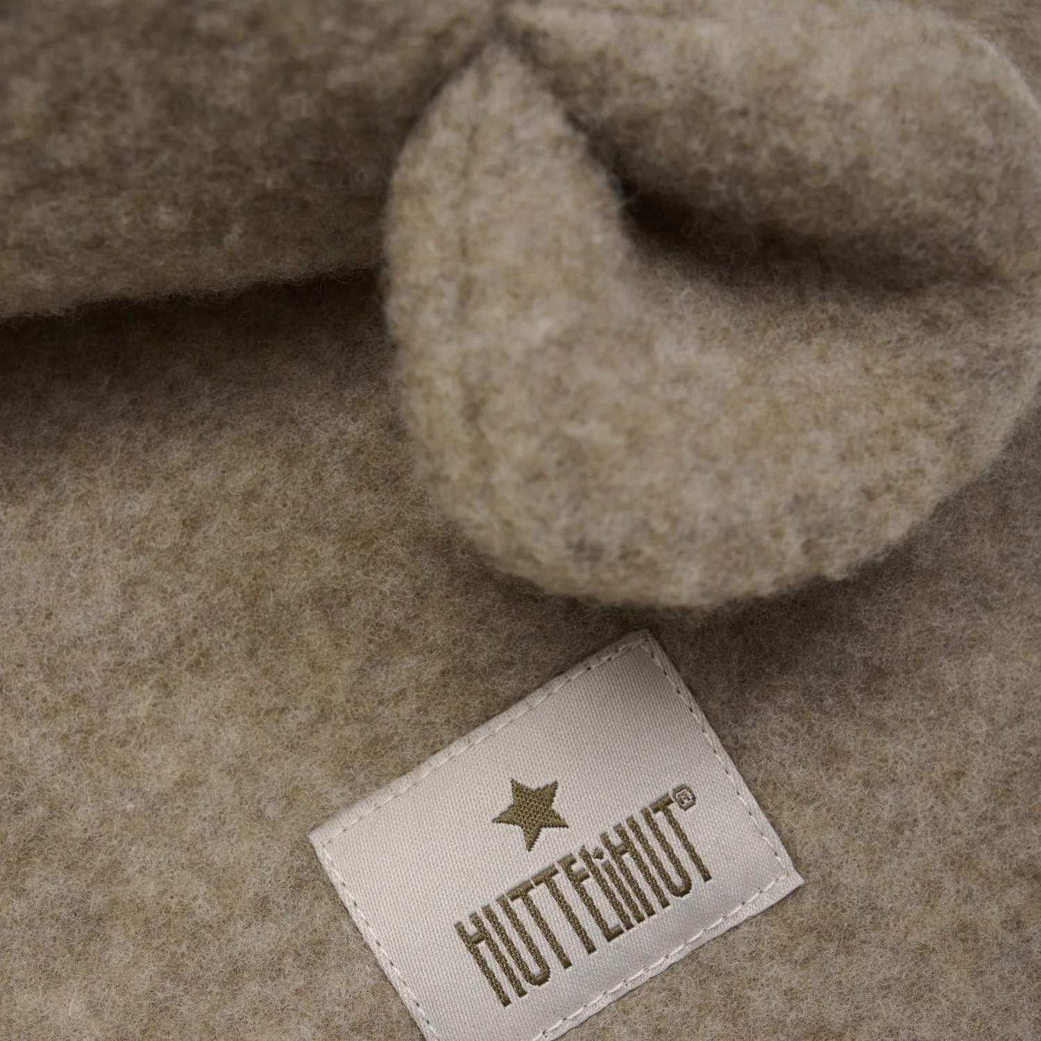Huttelihut Savannah Melange Balaclava Ears Wool Fleece - Image 2