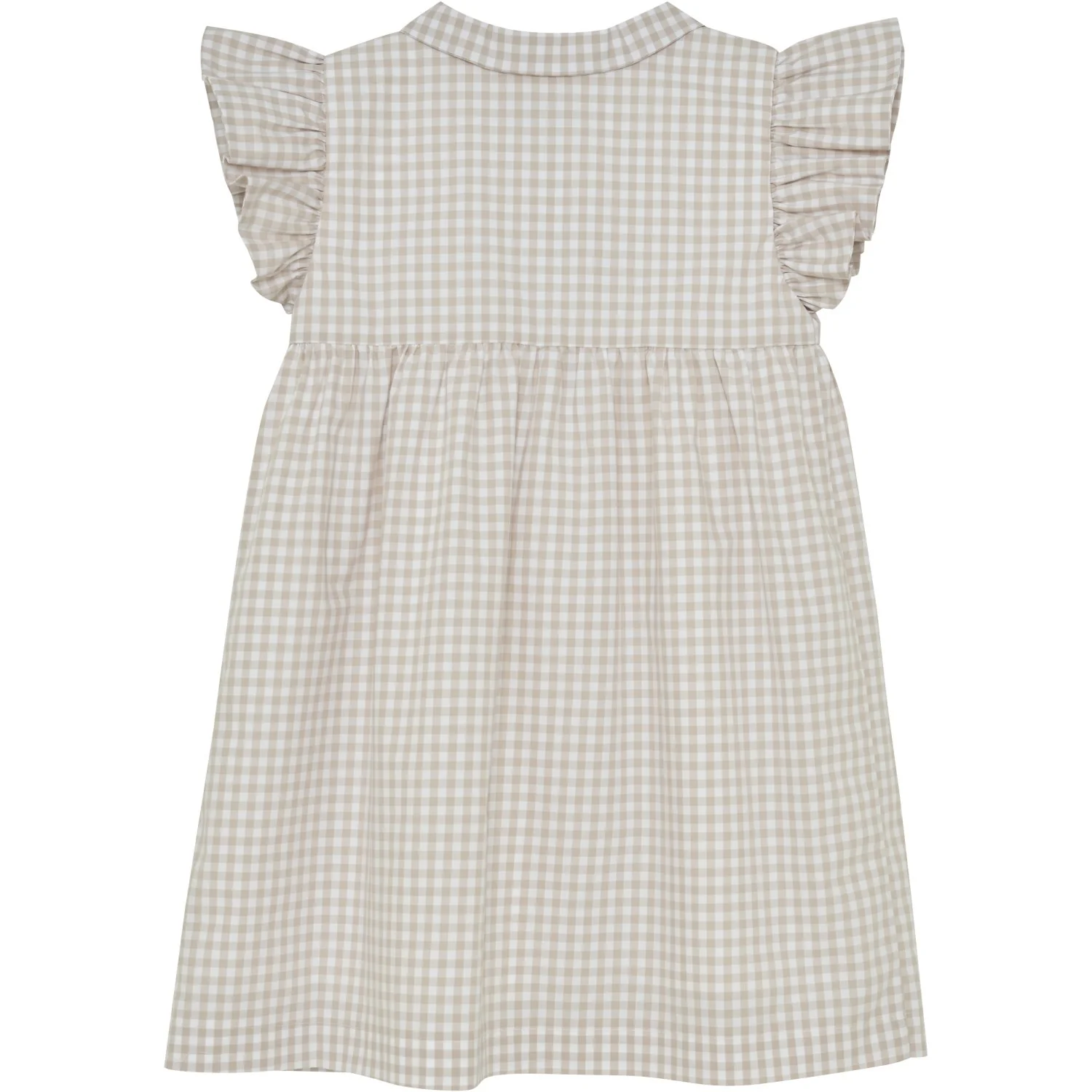 Huttelihut White Pepper Dress Ss Woven Check - Image 5