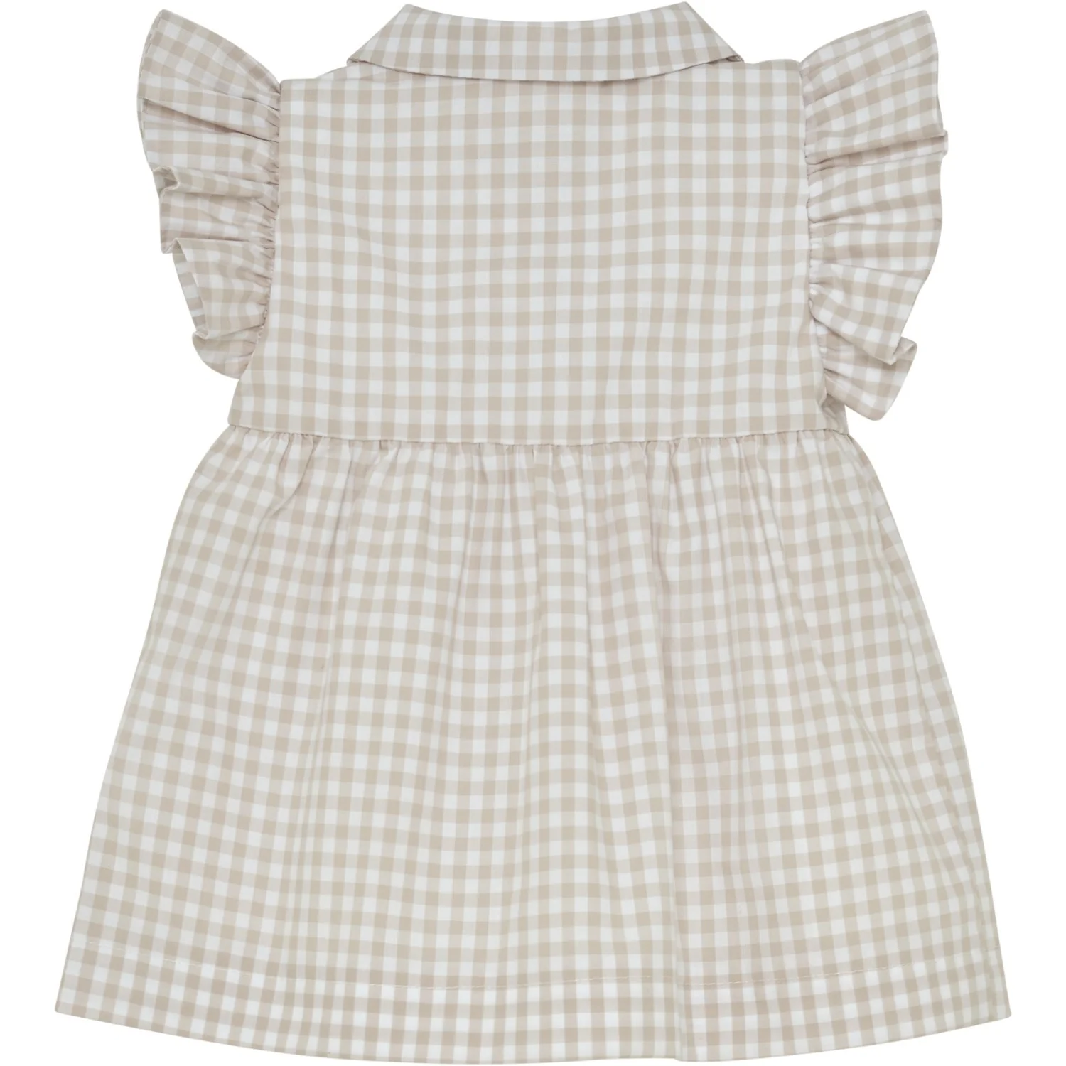 Huttelihut White Pepper Dress Ss Woven Check - Image 4