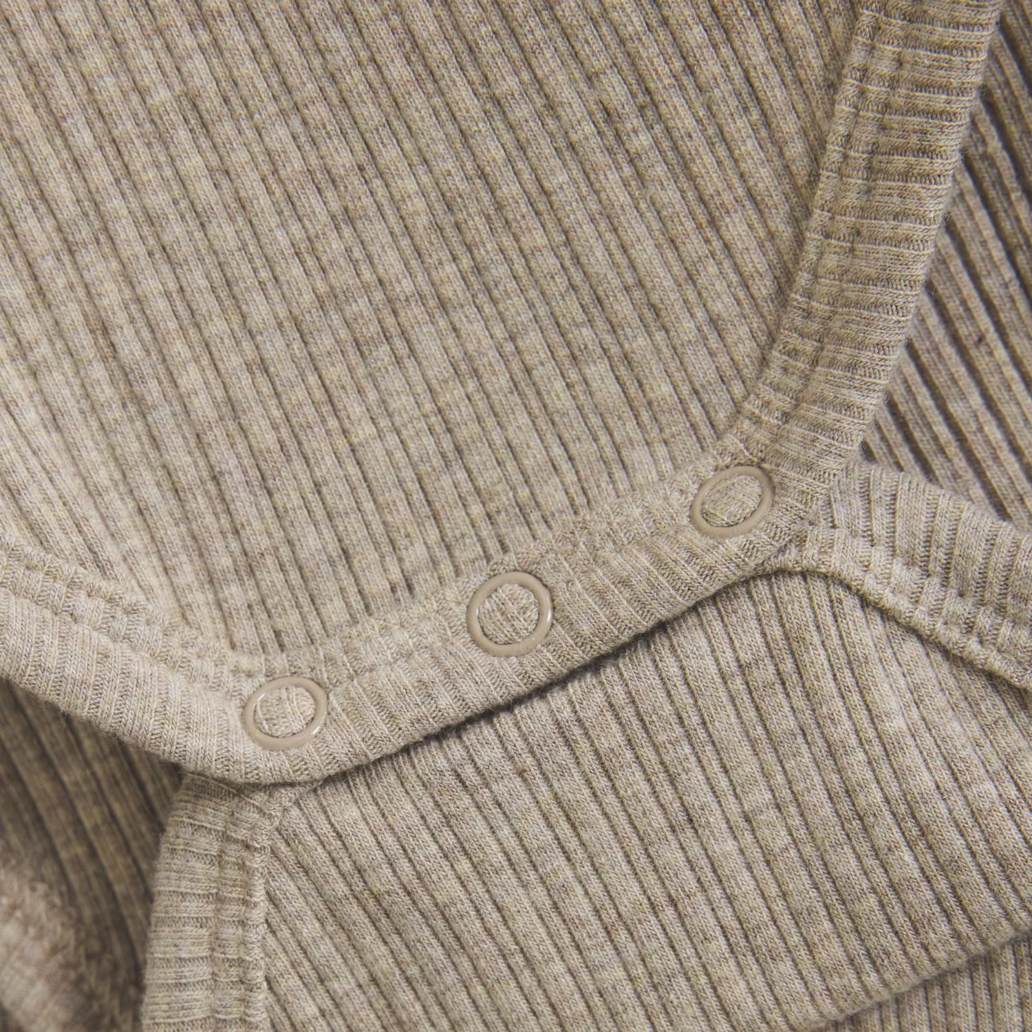 Huttelihut White Pepper Melange Body Ls Rib - Image 2