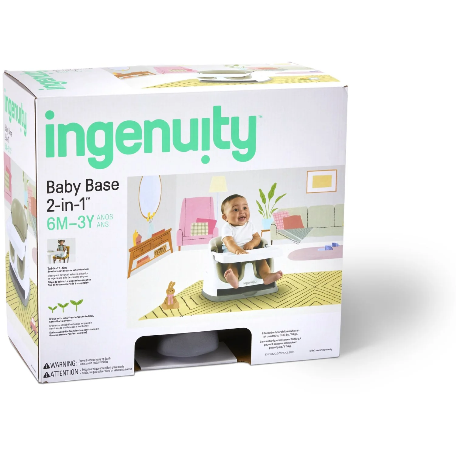 Ingenuity Baby Base 2-In-1 Seat - Image 7