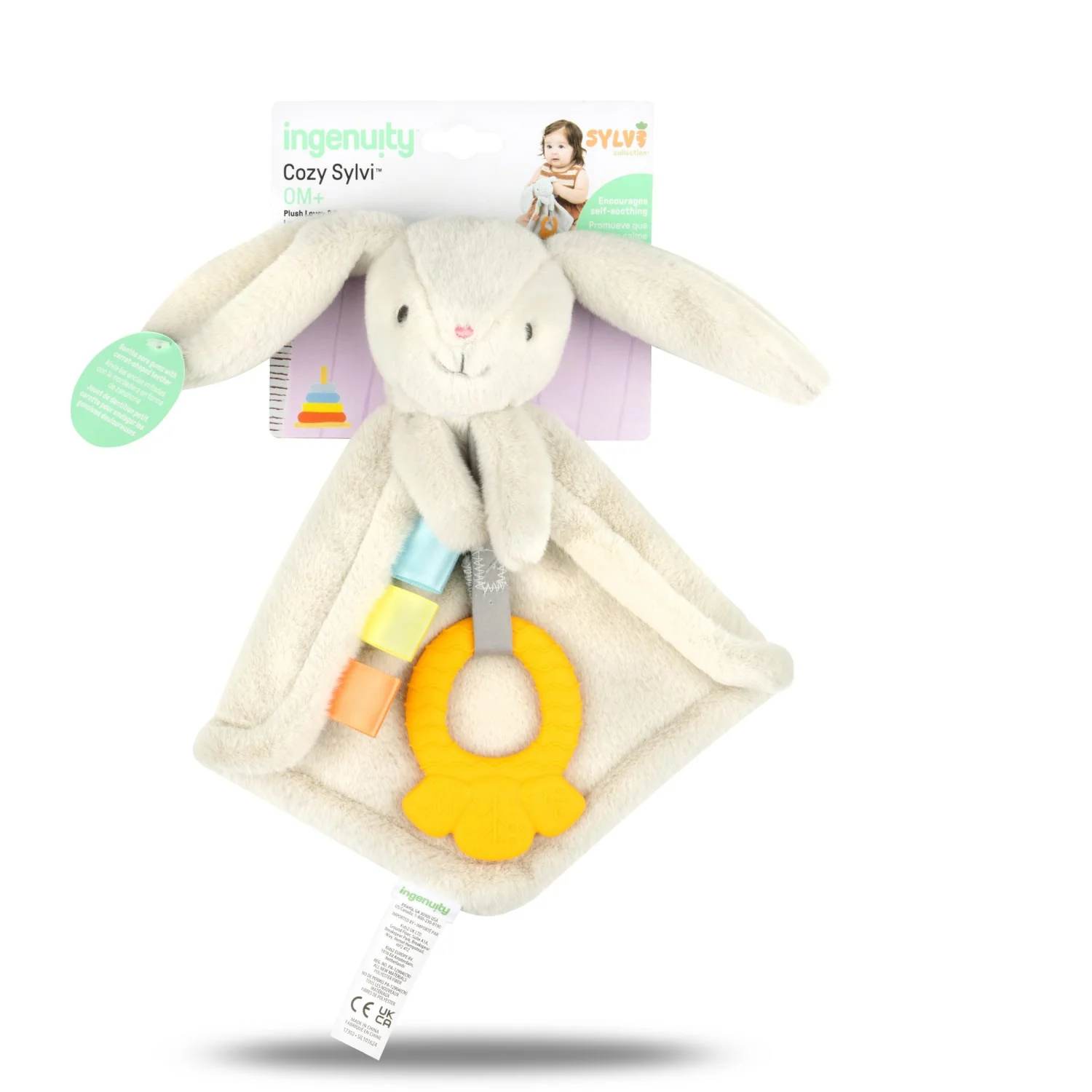 Ingenuity Cozy Sylvi™ Plush Lovey & Teether - Image 7