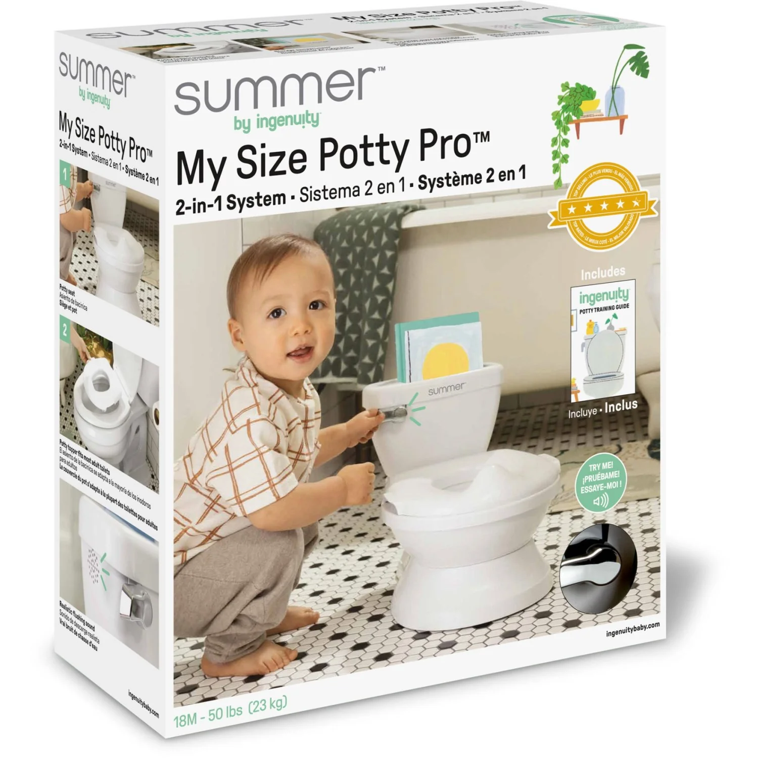 Ingenuity Green My Size Potty Pro™ - Image 8