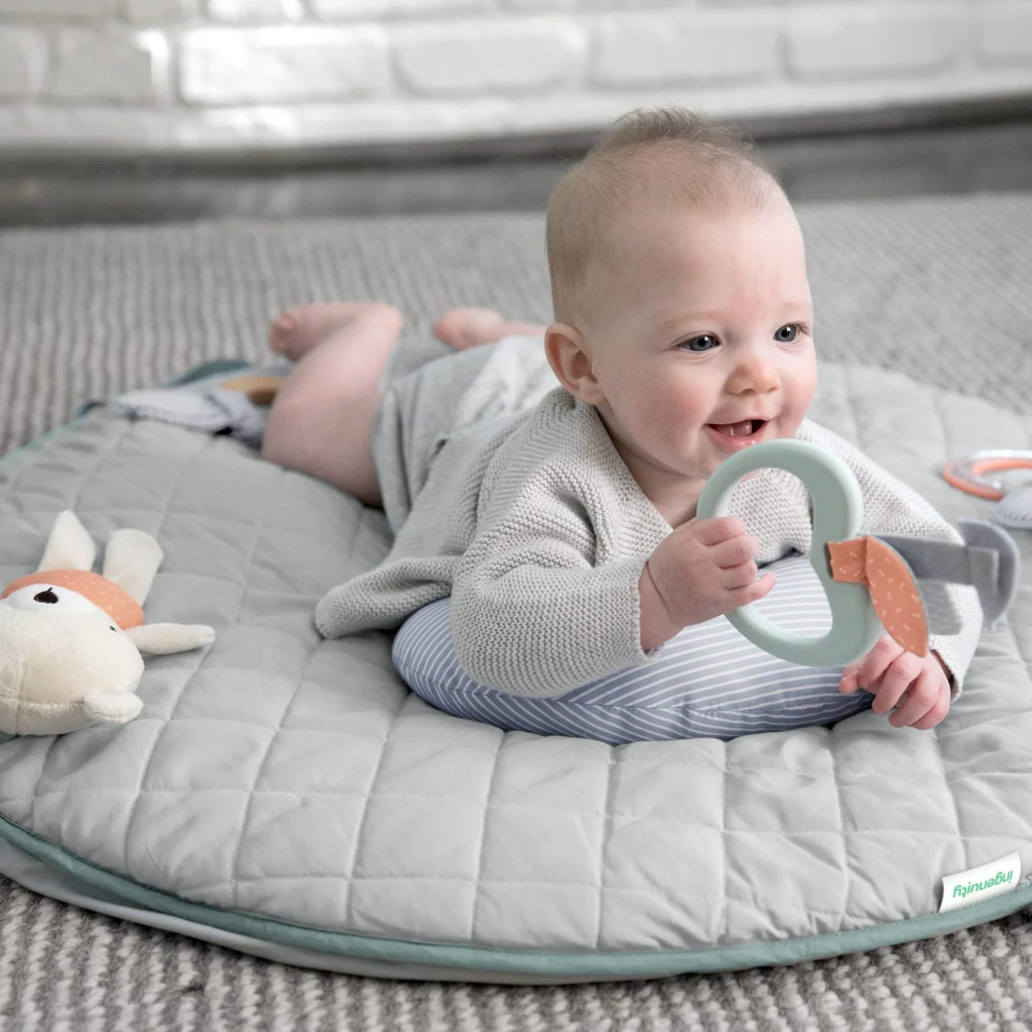 Ingenuity Grey Reversable Baby Gym - Image 13