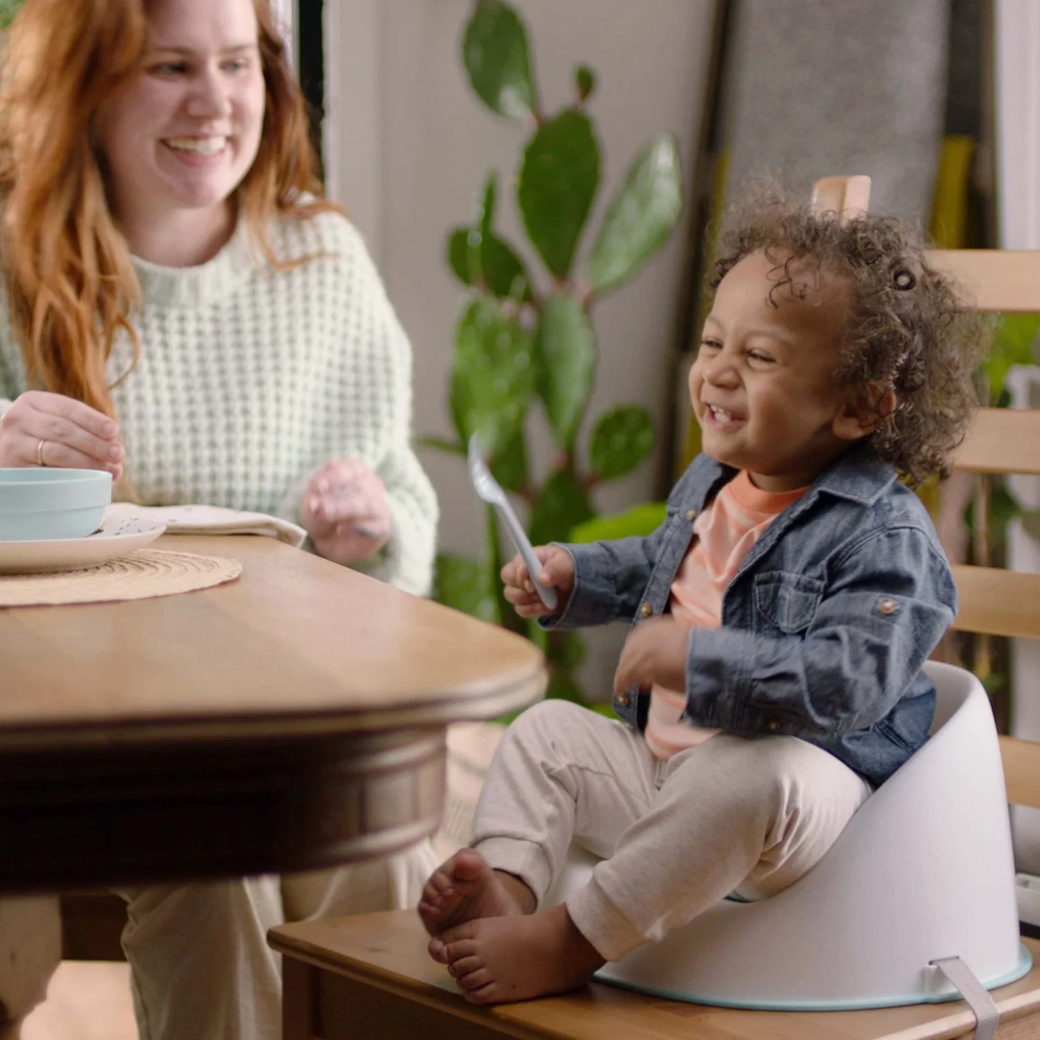 Ingenuity Teal Simplicity Seat™ Easy-Clean Booster Baby Seat - Image 5