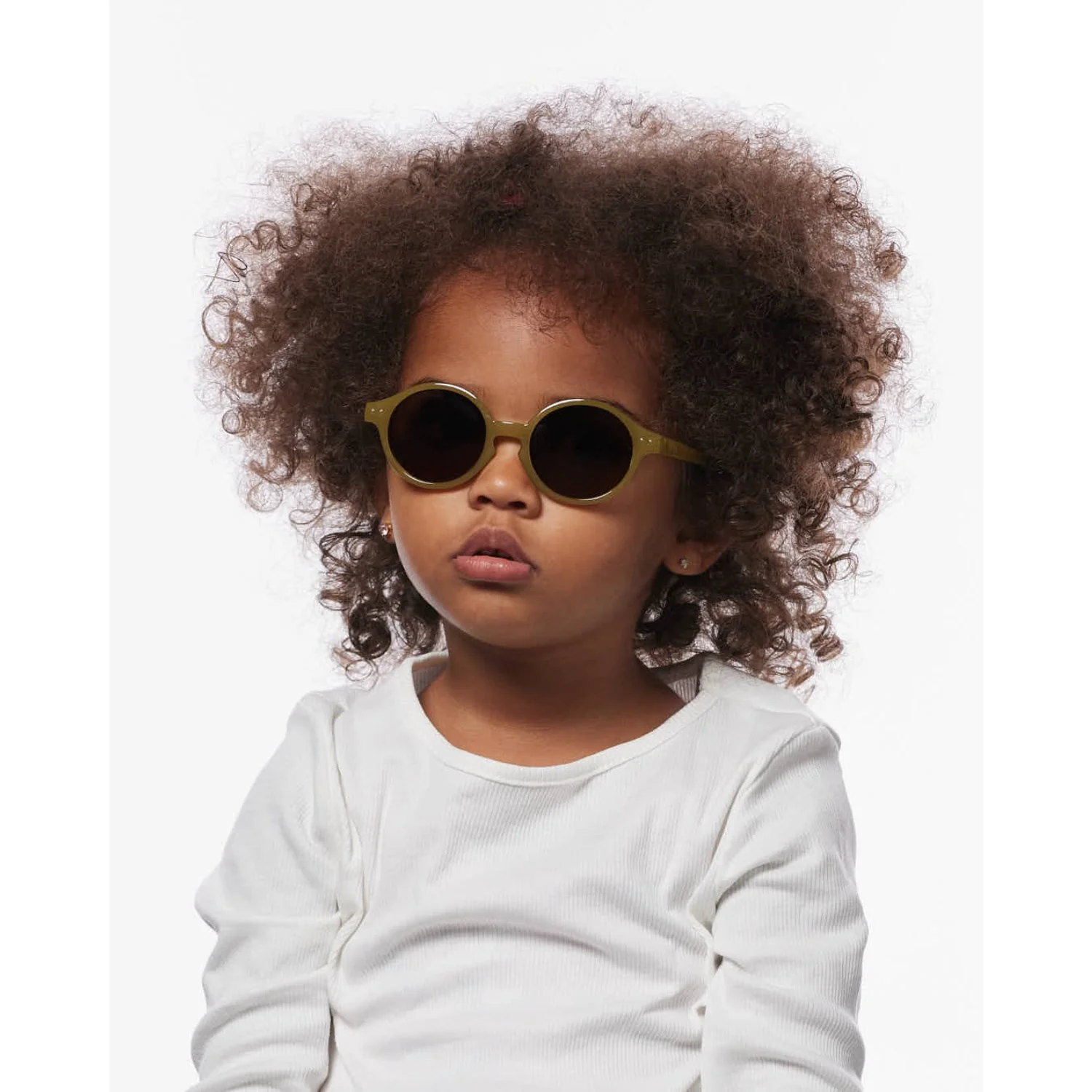 Izipizi BABY 0/3 D Glossy Kaki Sunglasses - Image 2