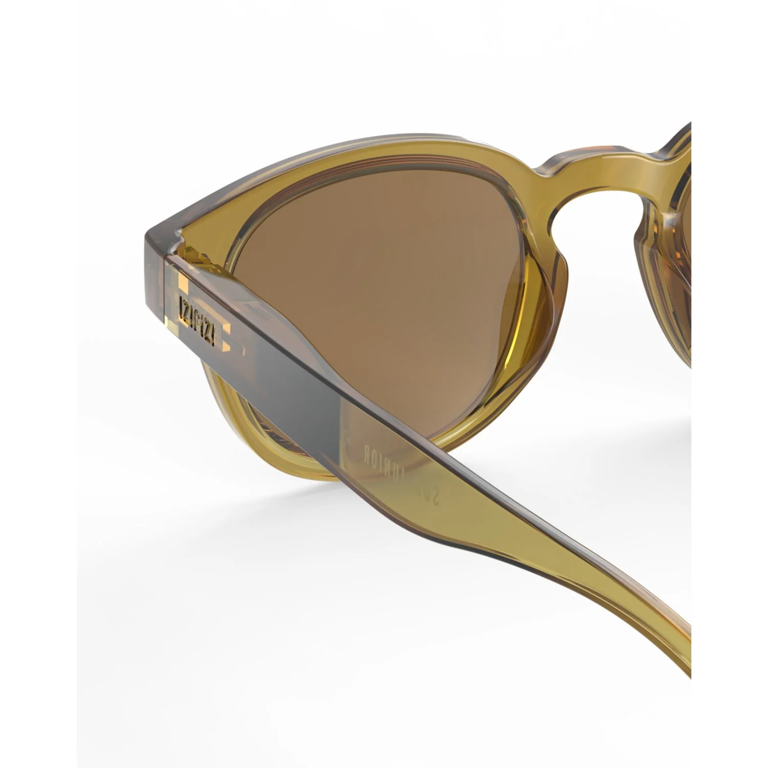 Izipizi JUNIOR 7/11 C Golden Green Sunglasses - Image 5