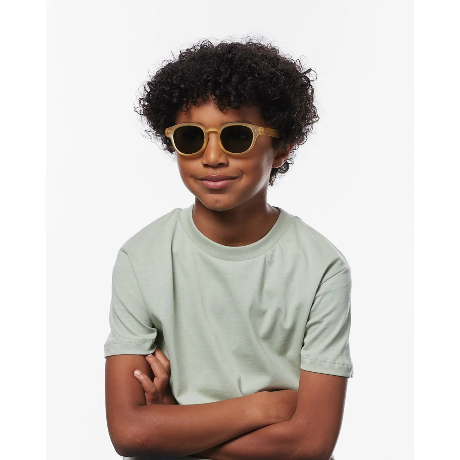 Izipizi JUNIOR 7/11 C Yellow Honey Sunglasses - Image 3