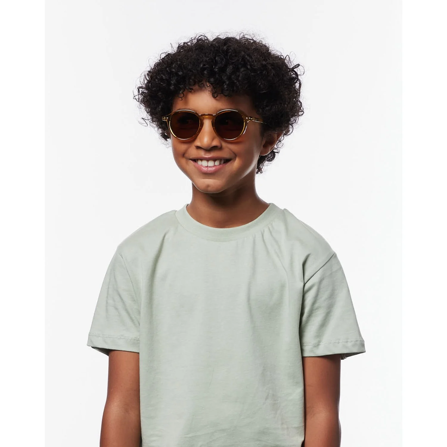 Izipizi JUNIOR 7/11 D Golden Green Sunglasses - Image 2