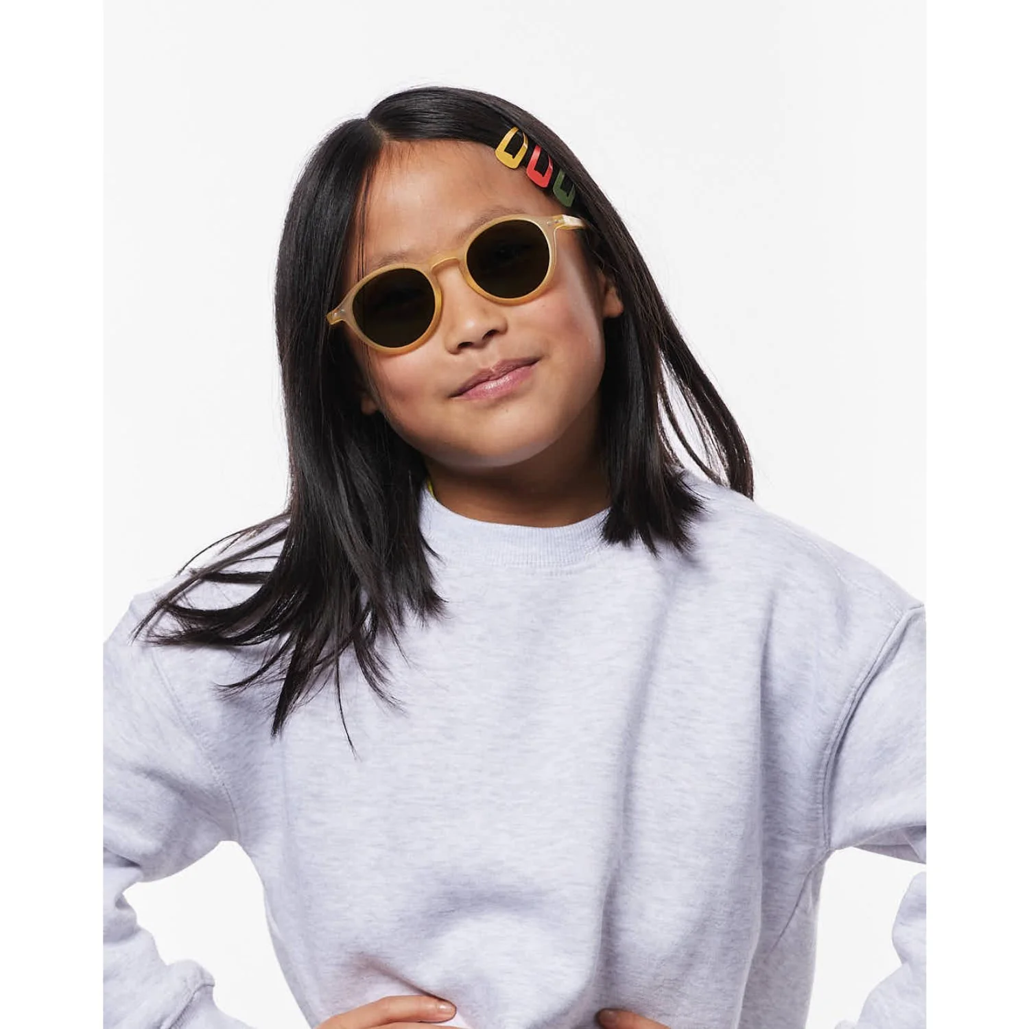 Izipizi JUNIOR 7/11 D Yellow Honey Sunglasses - Image 3