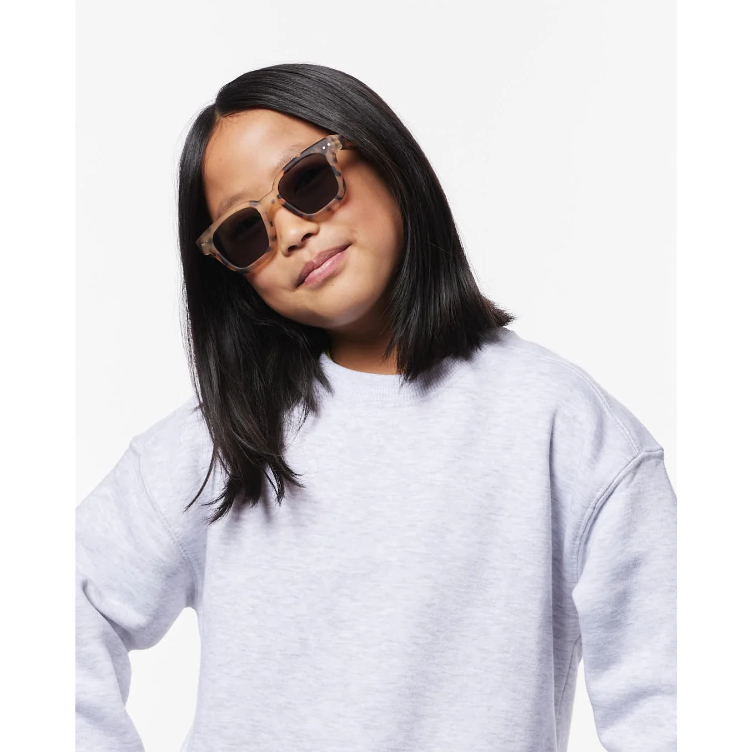 Izipizi JUNIOR 7/11 Road Light Tortoise Sunglasses - Image 2