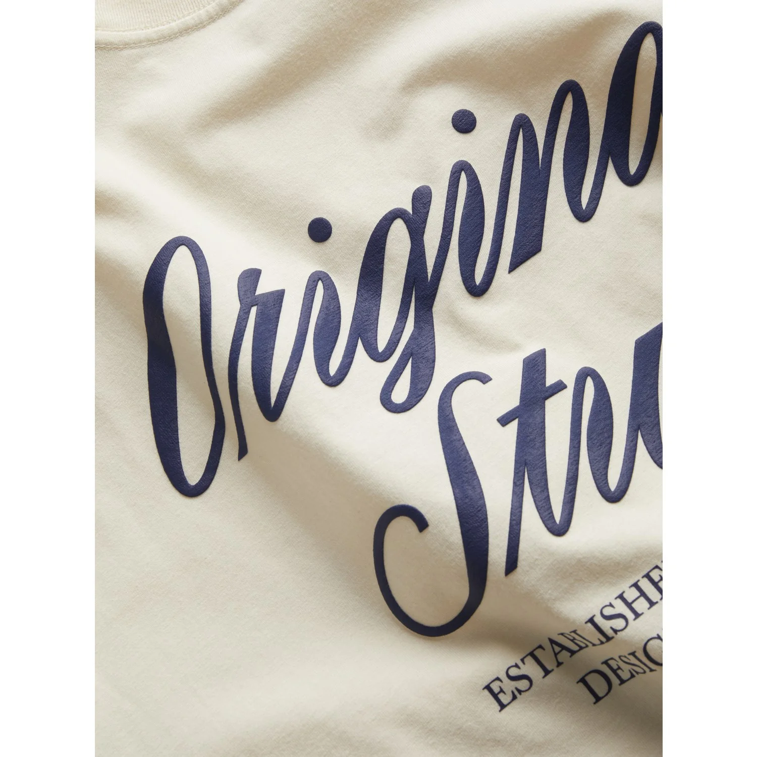 Jack & Jones Junior Antique White Jornorrebro Typo Tee Ss Crew Neck Sn Jnr - Image 3