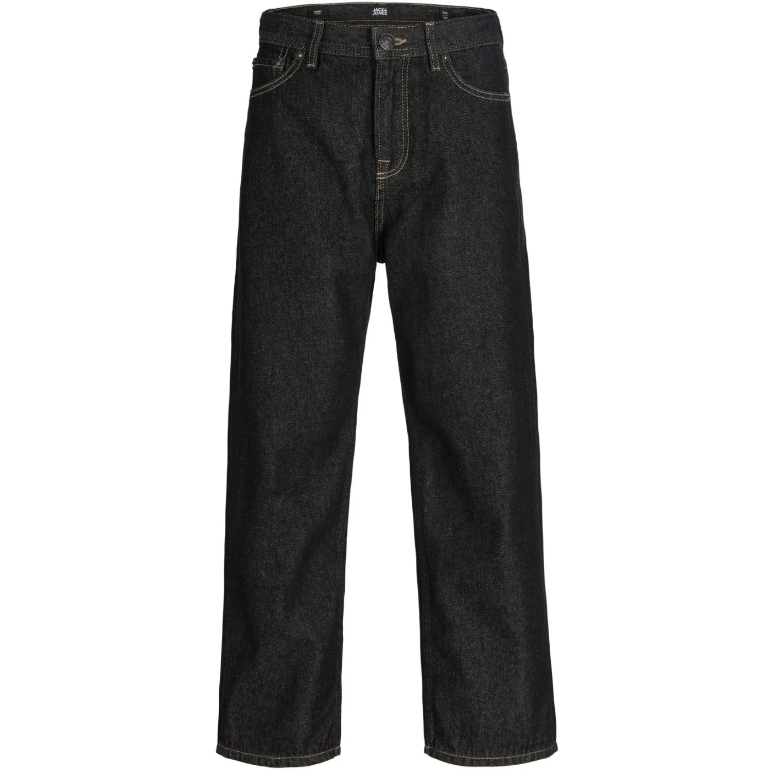 Jack & Jones Junior Black Denim Jjialex Jjoriginal Akm 368 Sn Jnr