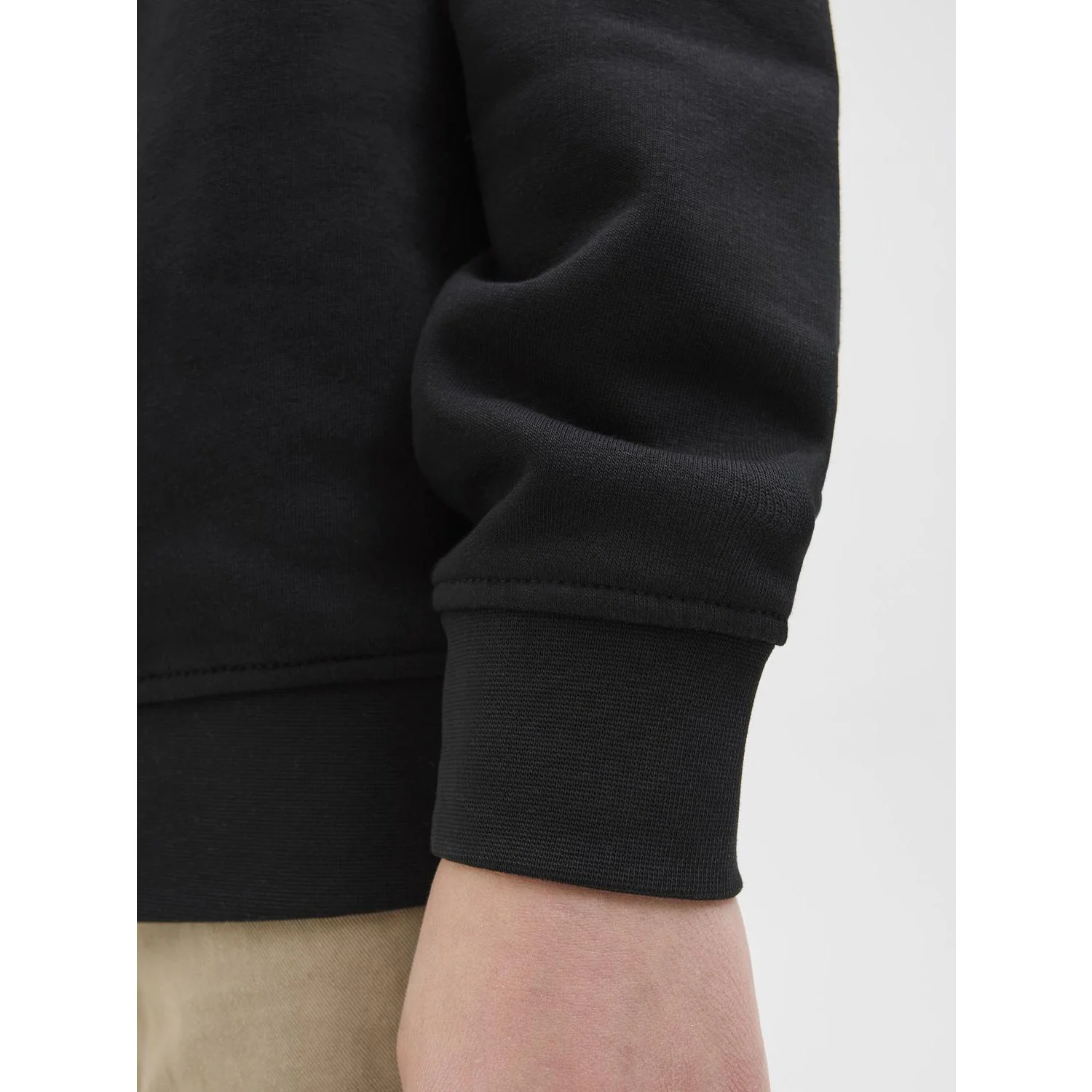 Jack & Jones Junior Black Jjesoho Sweat Crew Neck Sn Jnr - Image 3