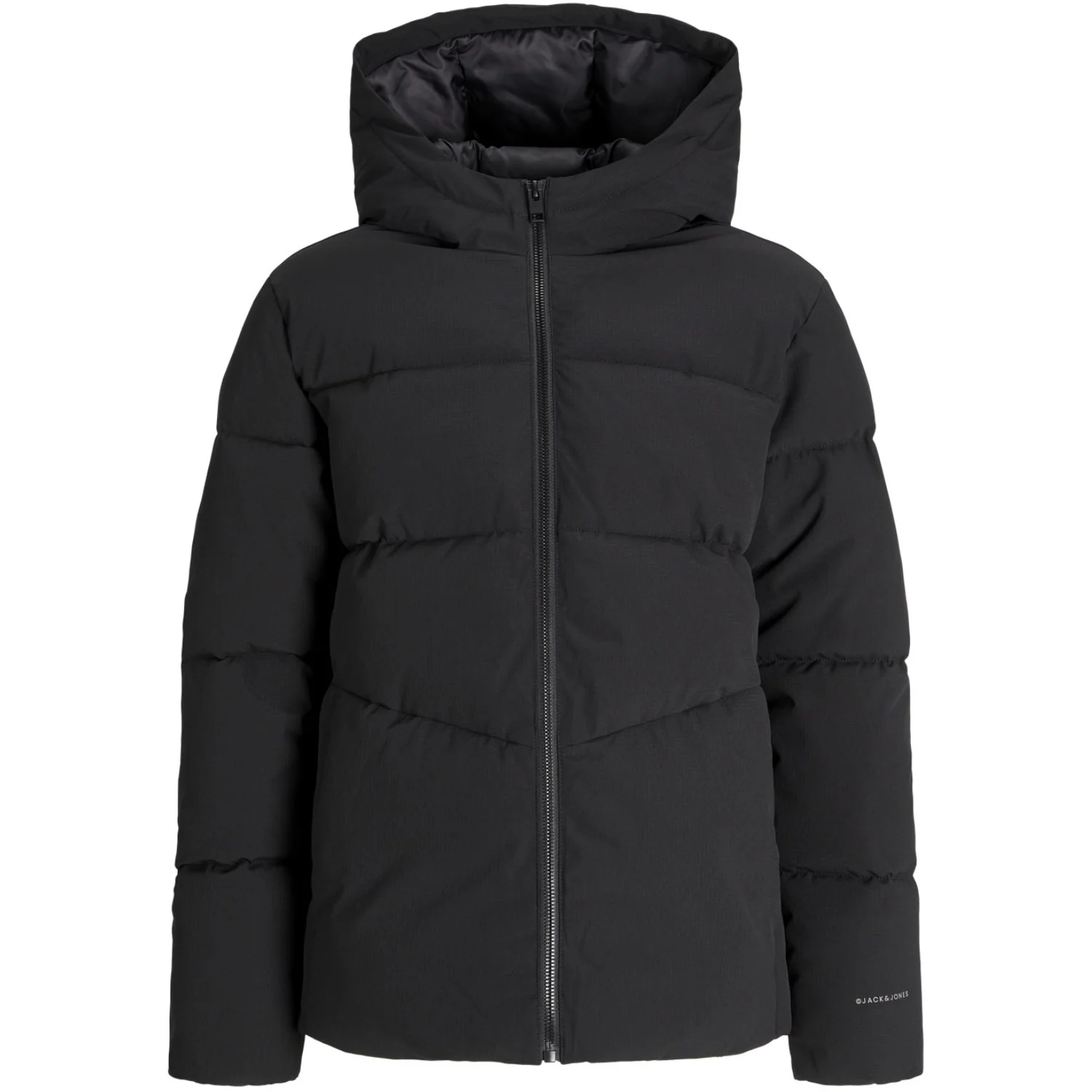 Jack & Jones Junior Black Jjglobal Puffer Jacket Jnr