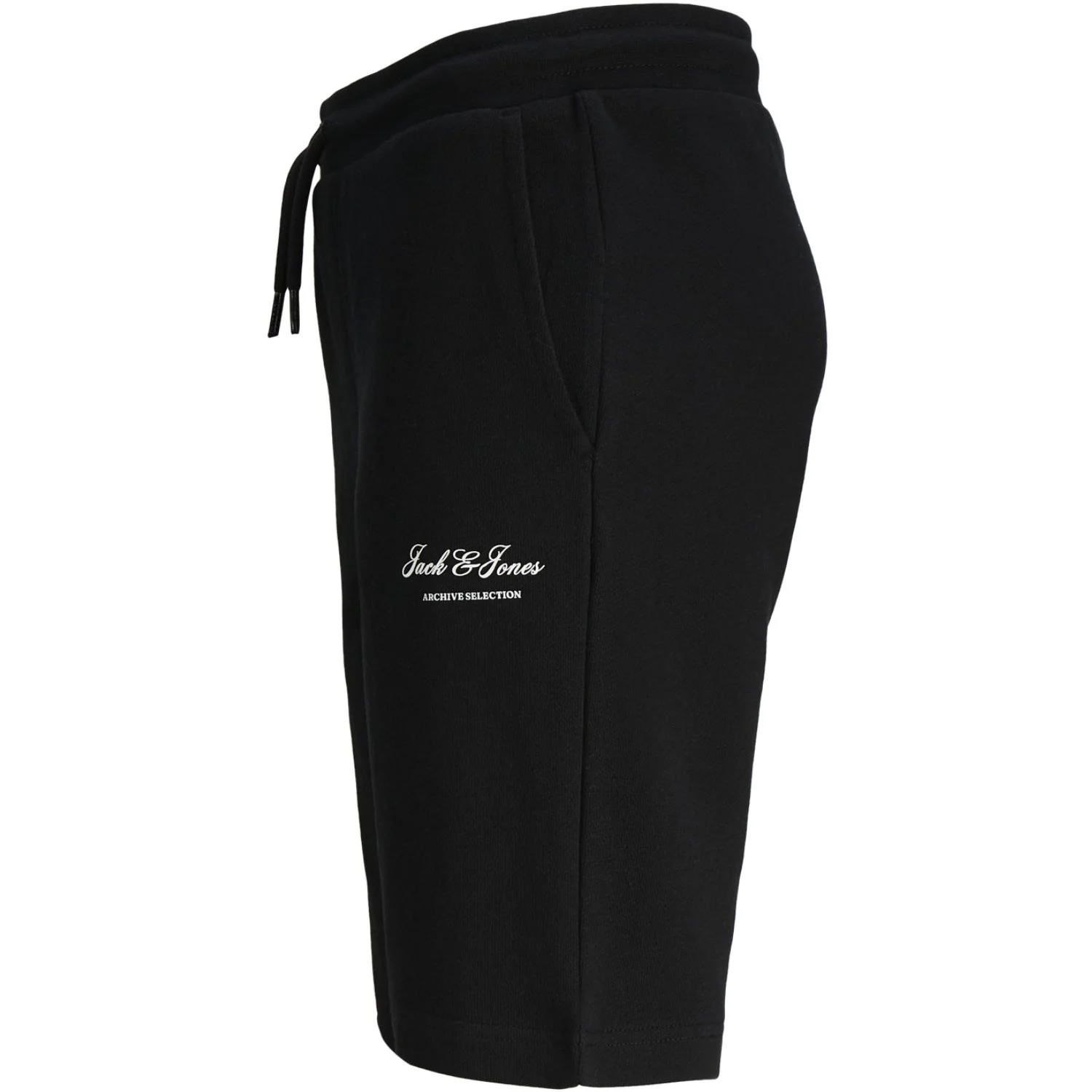 Jack & Jones Junior Black Jpstgordon Archive Sweat Shorts Mid Jnr - Image 2