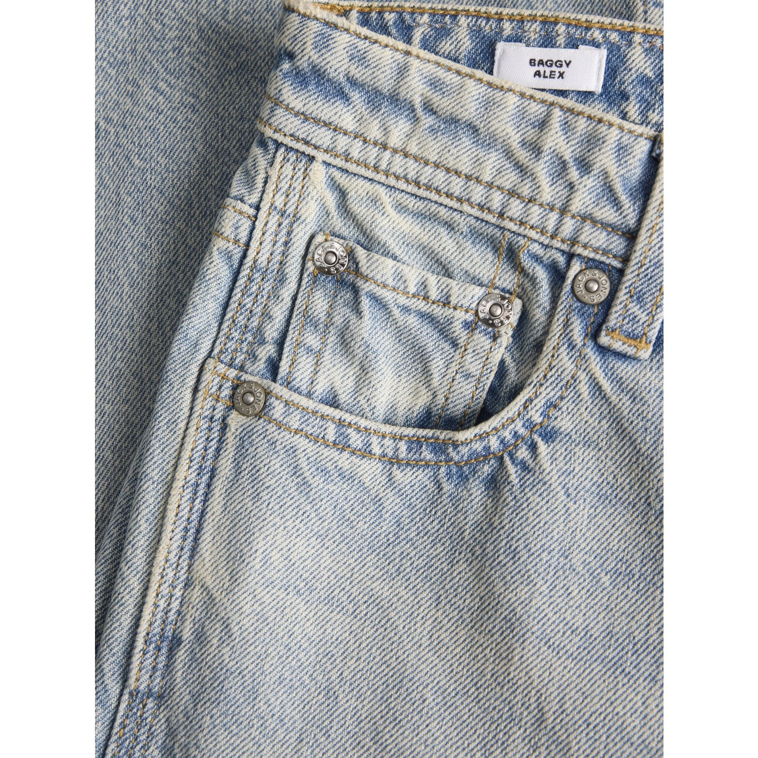 Jack & Jones Junior Blue Denim Jjialex Jjnorrebro Sq 150 Sn Jnr - Image 2