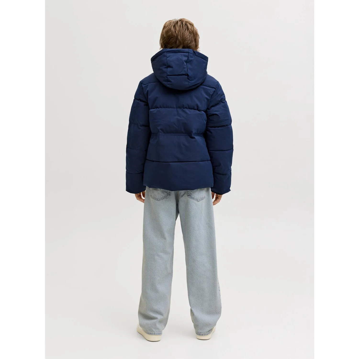 Jack & Jones Junior Blue Denim Jjialex Jjoriginal Sq 205 Sn Jnr - Image 5