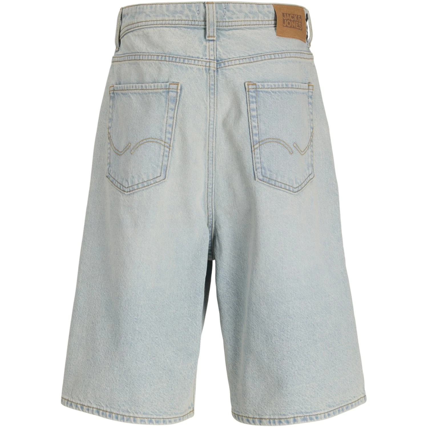 Jack & Jones Junior Blue Denim Jjiron Jjoriginal Shorts Sq 214 Sn Jnr - Image 3