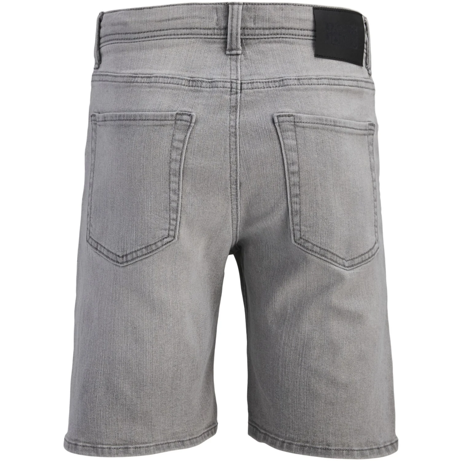 Jack & Jones Junior Grey Denim Jjirick Jjoriginal Shorts At 999 Jnr - Image 2