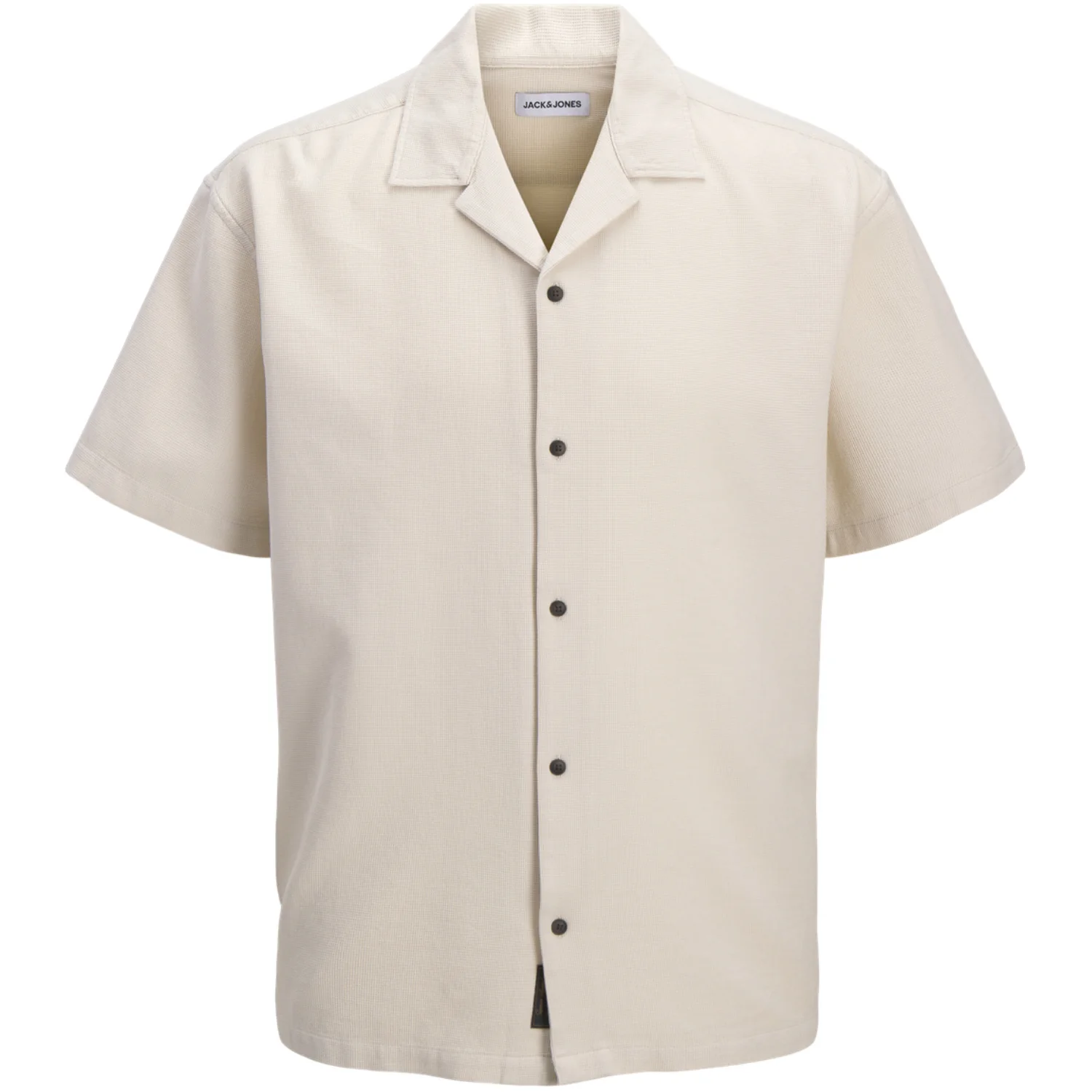 Jack & Jones Junior Moonbeam Jjglobal Waffle Resort Shirt Ss Jnr