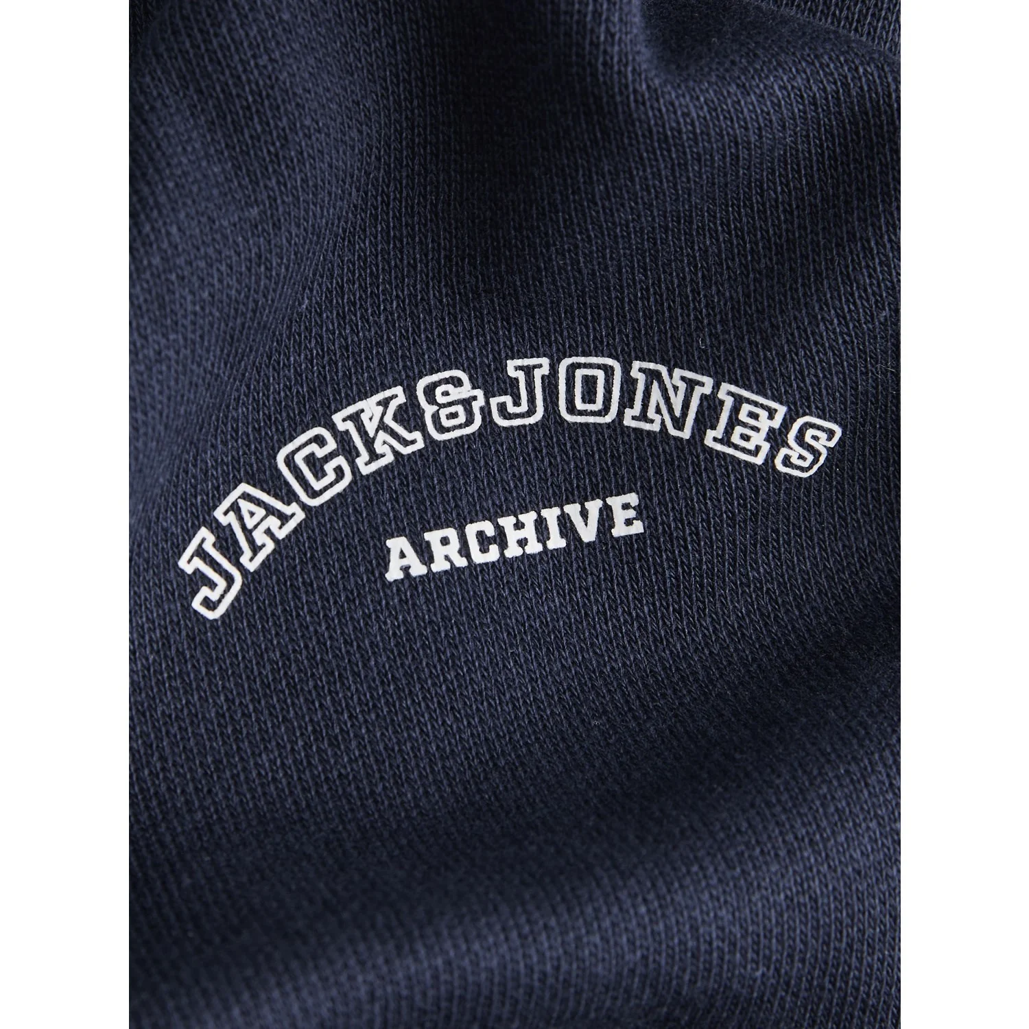 Jack & Jones Junior Navy Blazer Jjcollege Logo Sweat Hood Jnr - Image 2