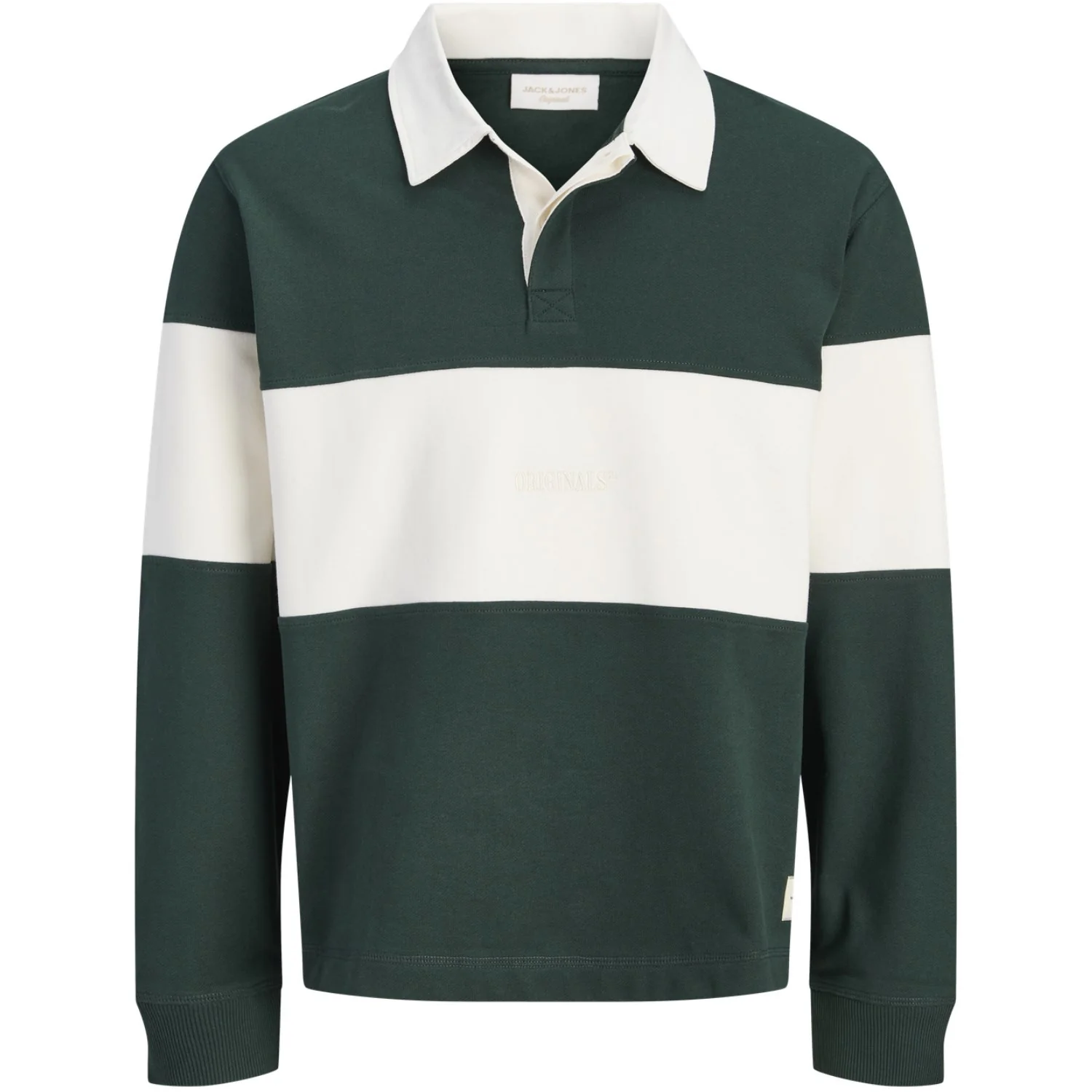 Jack & Jones Junior Pine Grove Jorfrederiksberg Blocking Sweat Polo Jnr - Image 2