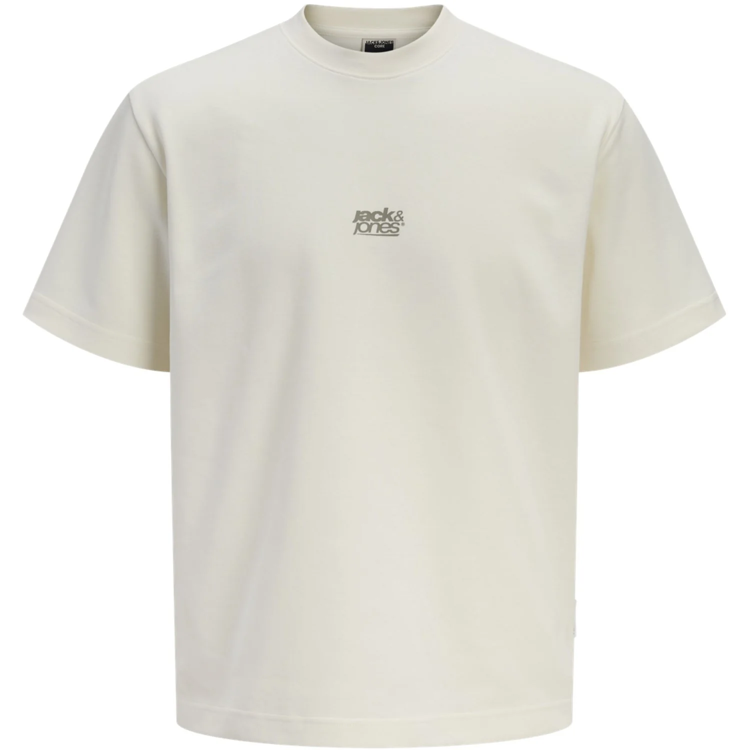 Jack & Jones Junior Sweet Corn Jcobreeze Back Print Tee Ss Cn Ea26 Jnr