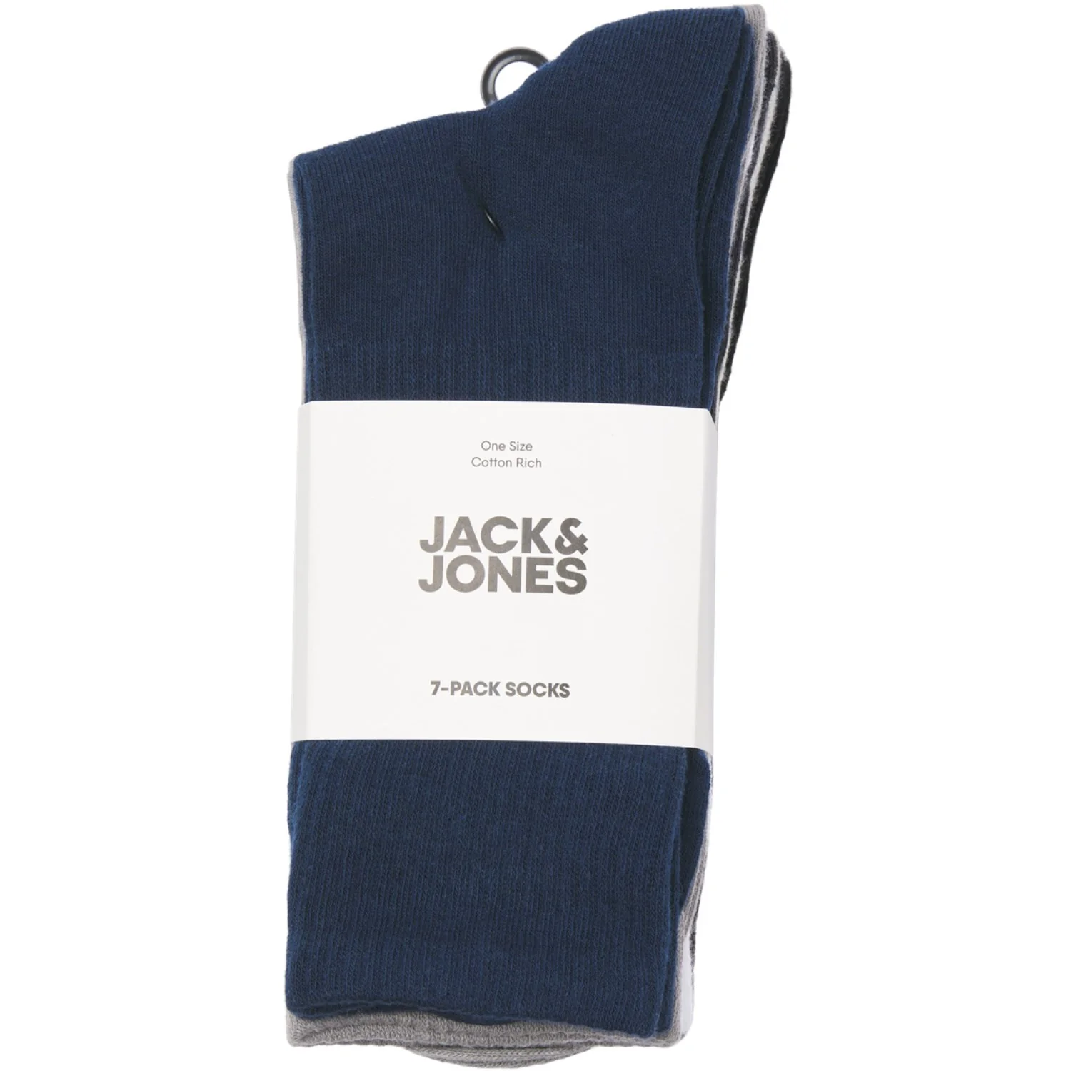Jack & Jones Junior Titan Jacnick Tennis Socks 7 Pack Jnr - Image 8