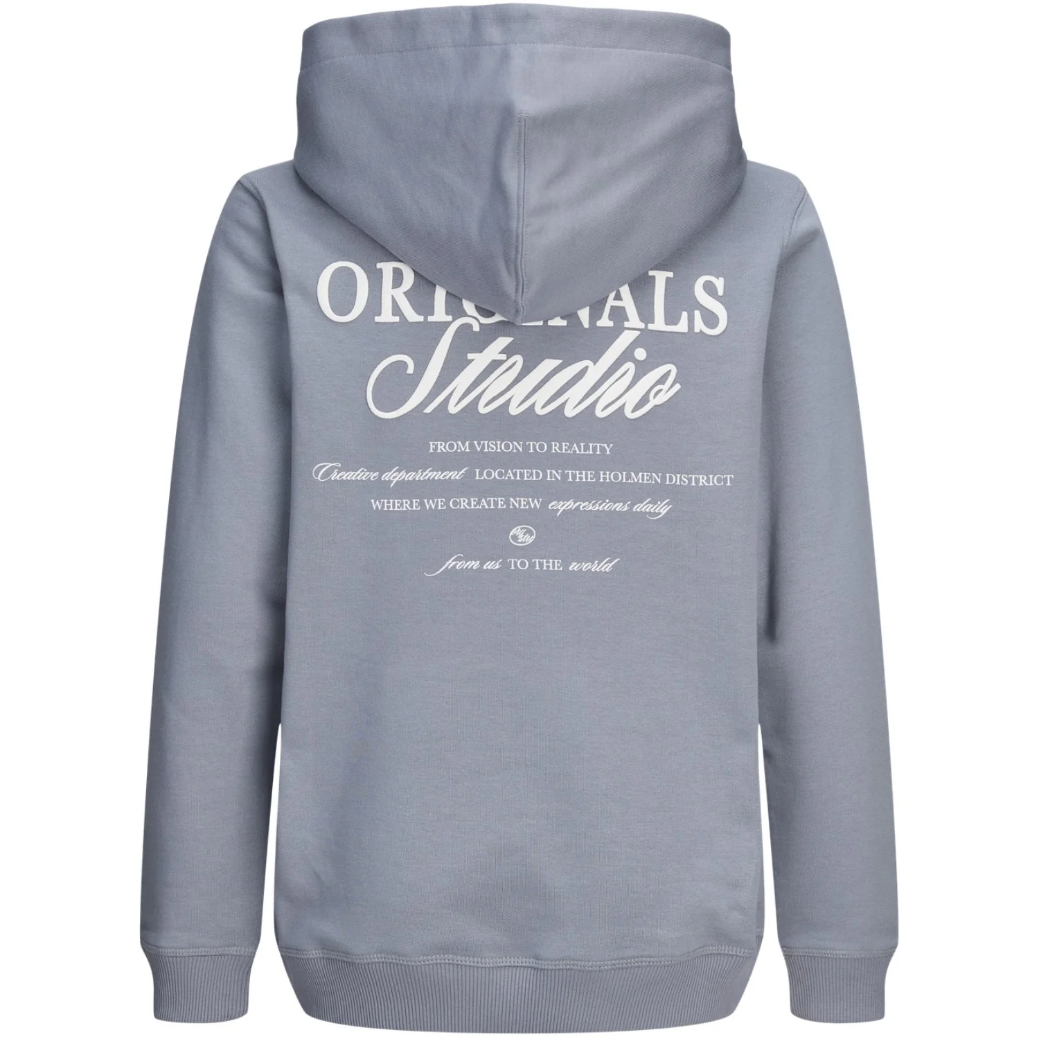 Jack & Jones Junior Tradewinds Jornorrebro Typo Back Sweat Hood Sn Jnr - Image 2
