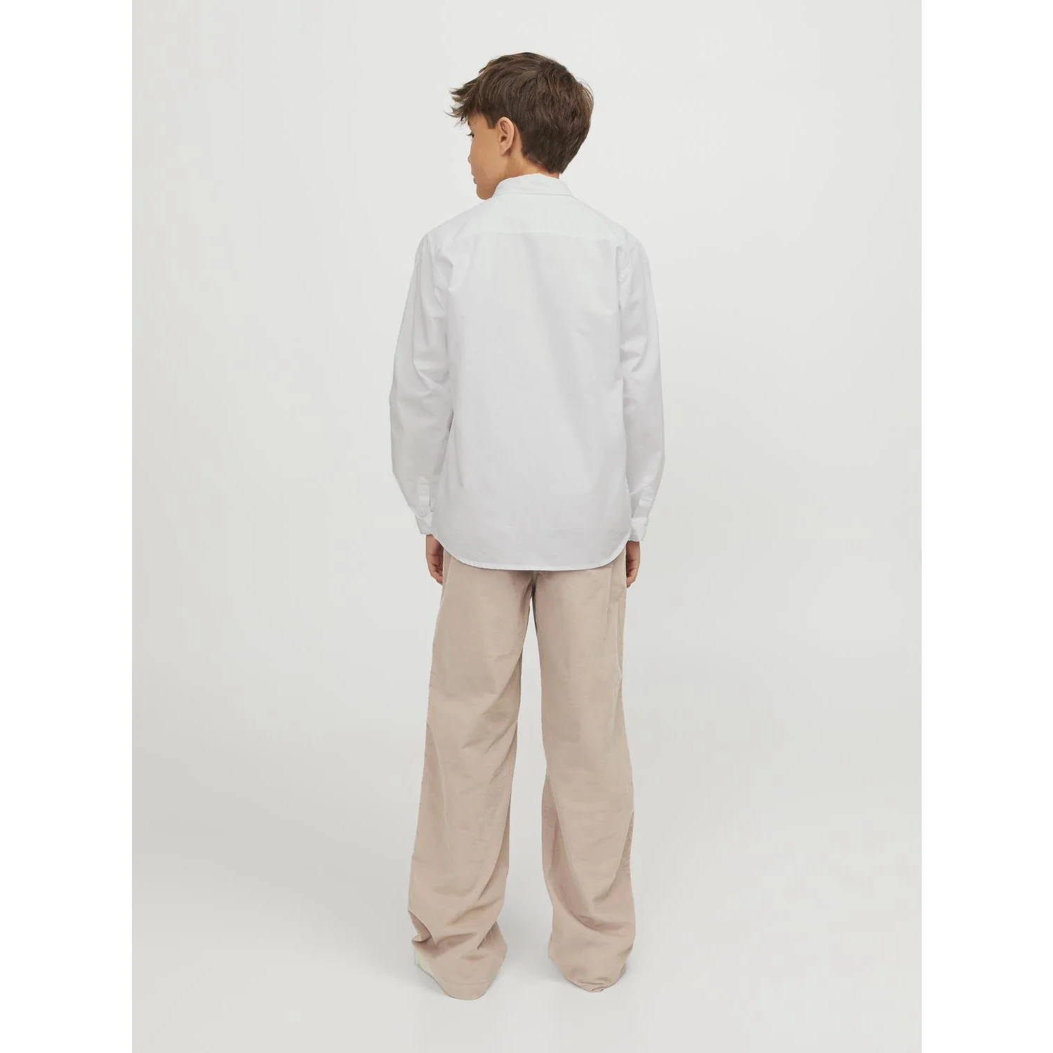 Jack & Jones Junior White Jjeoxford Shirt L/S Noos Jnr - Image 4