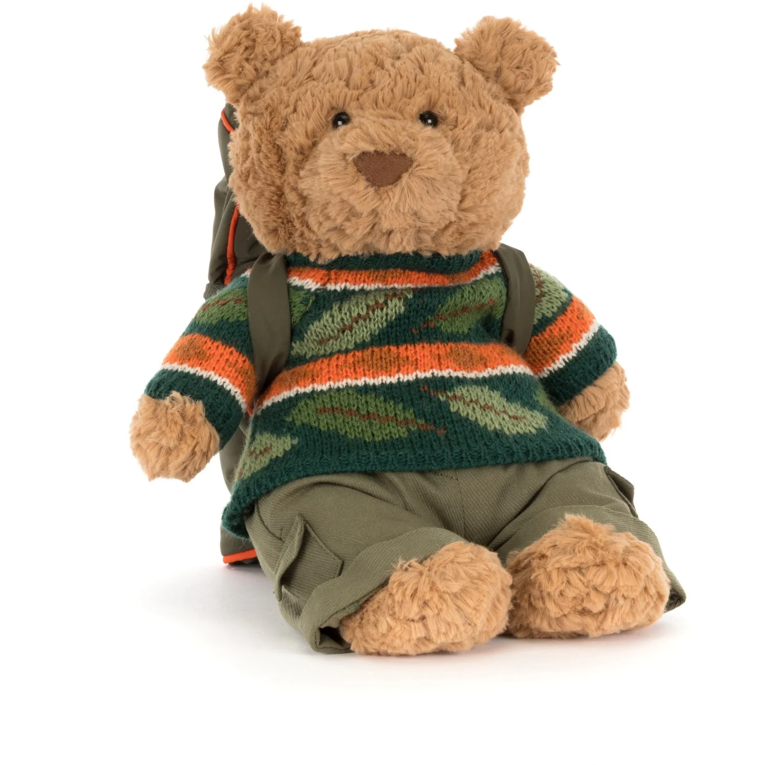 Jellycat Bartholomew Bear Hiking Outfit