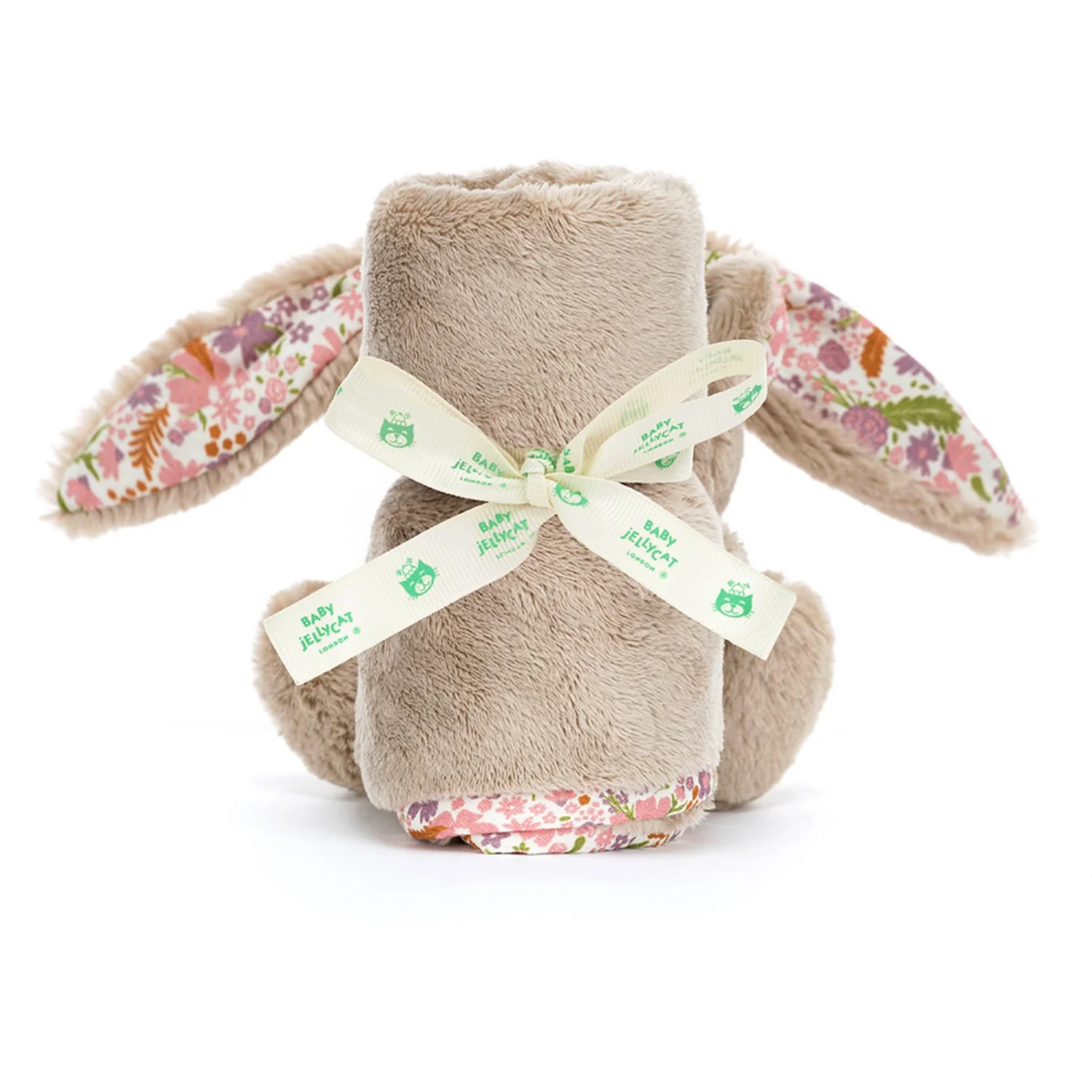 Jellycat Bashful Rabbit, Beige Meadow Cuddle Cloth - Image 4