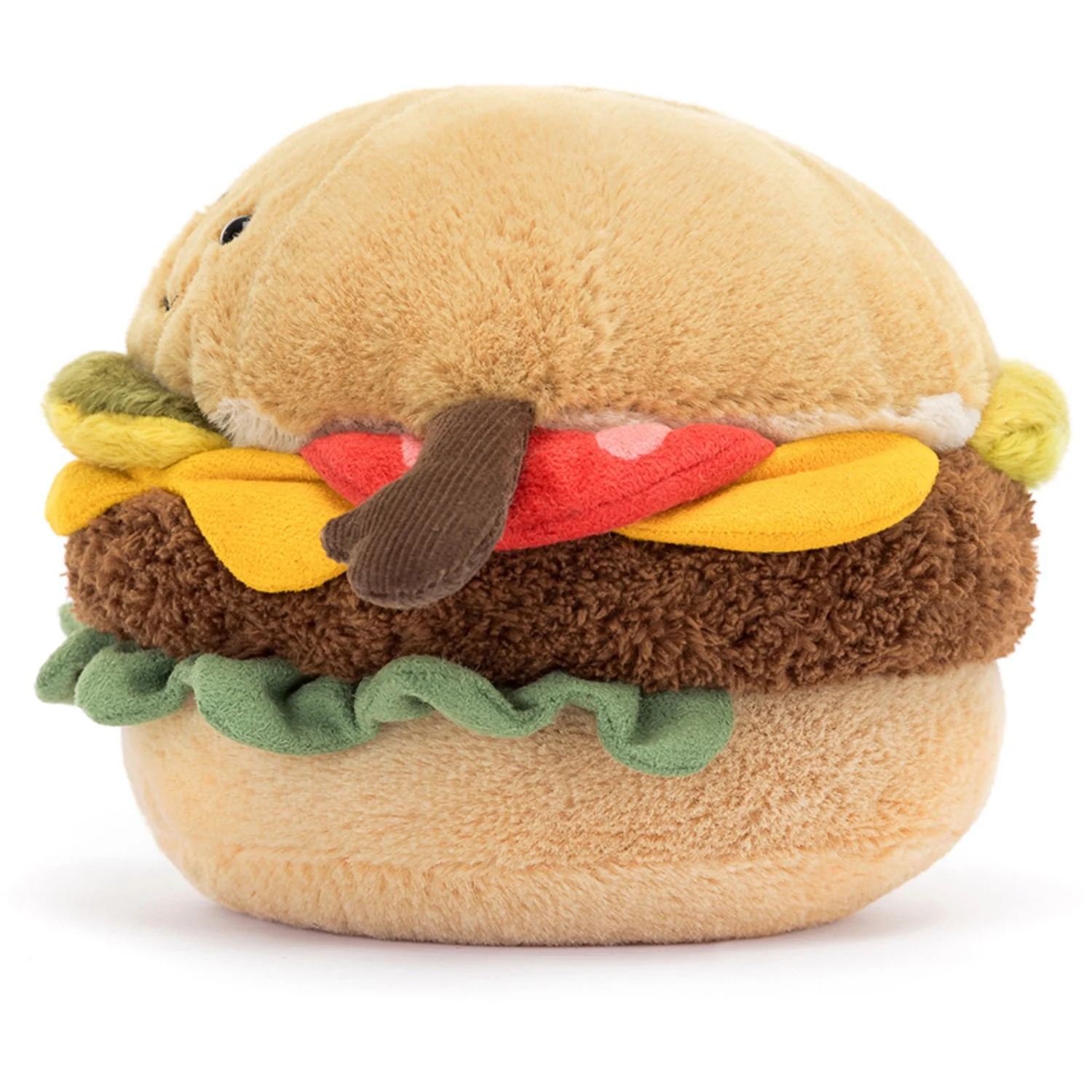 Jellycat Fastfood, Amuseables Burger, 11 Cm - Image 3