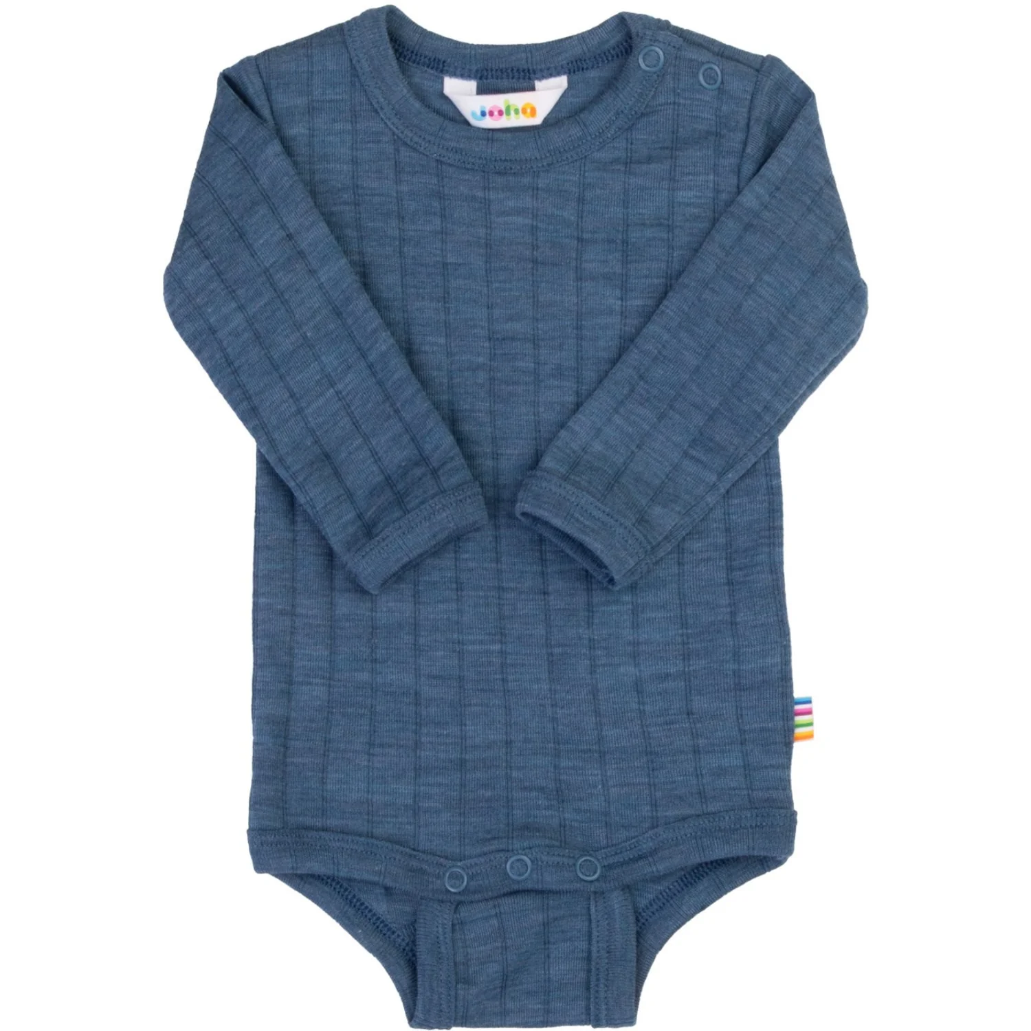 Joha Blue Melange Body M. Lange Sleeves - Image 2