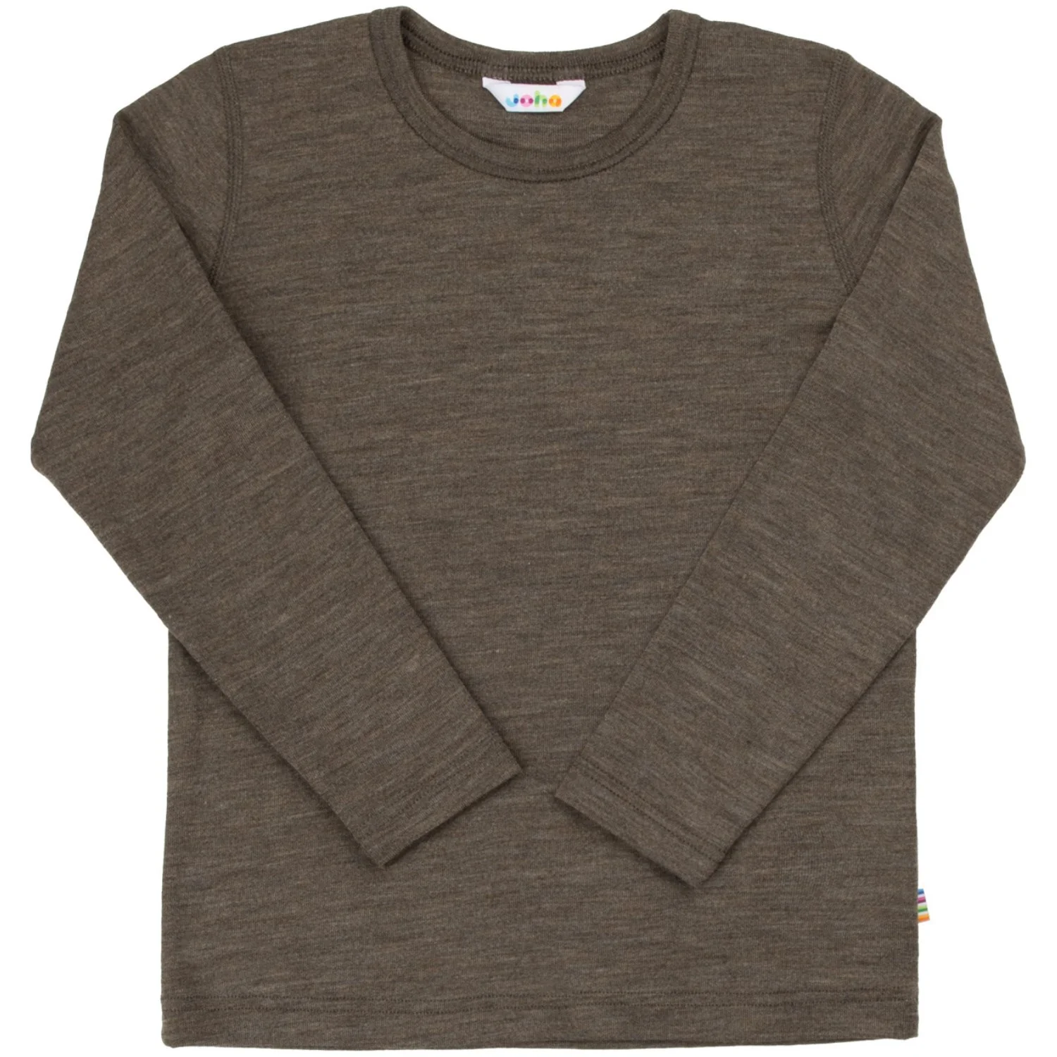 Joha Brown Melange Blouse M/Lange Sleeves - Image 5