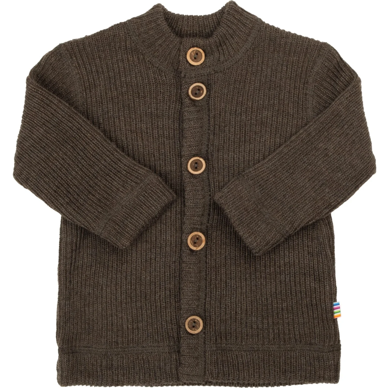 Joha Brown Melange Cardigan - Image 3
