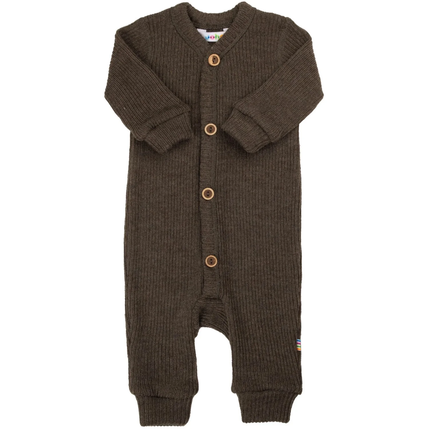 Joha Brown Melange Onesie - Image 4