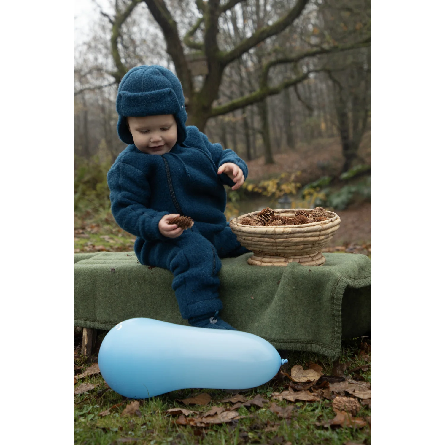 Joha Dark Turquoise Onesie 2-I-1 - Image 2