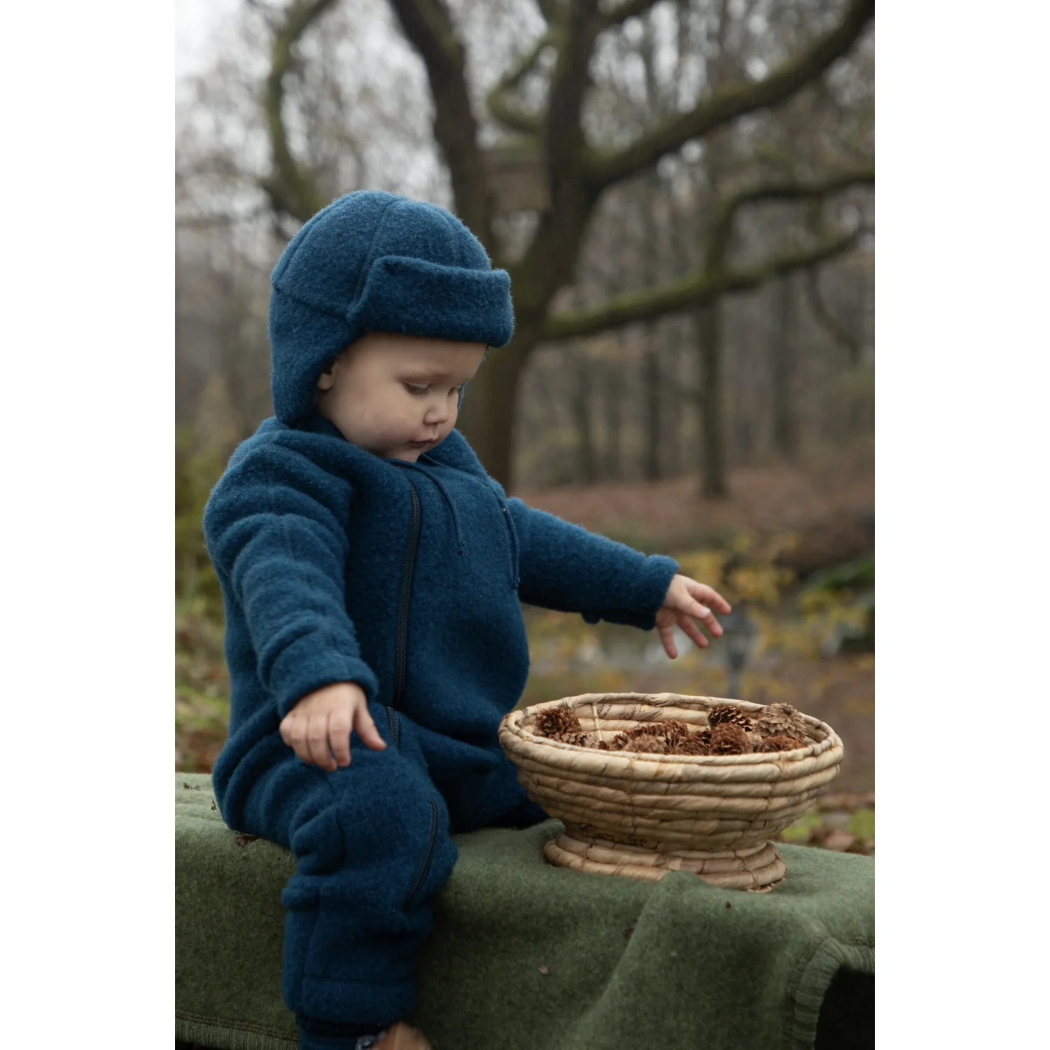 Joha Dark Turquoise Onesie 2-I-1 - Image 5