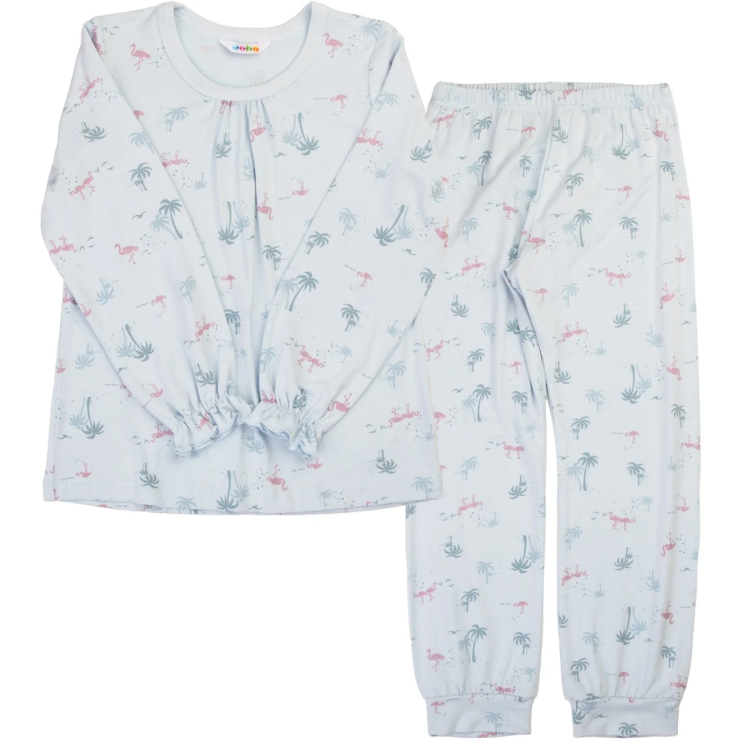 Joha Light Blue Pajamas - Image 2
