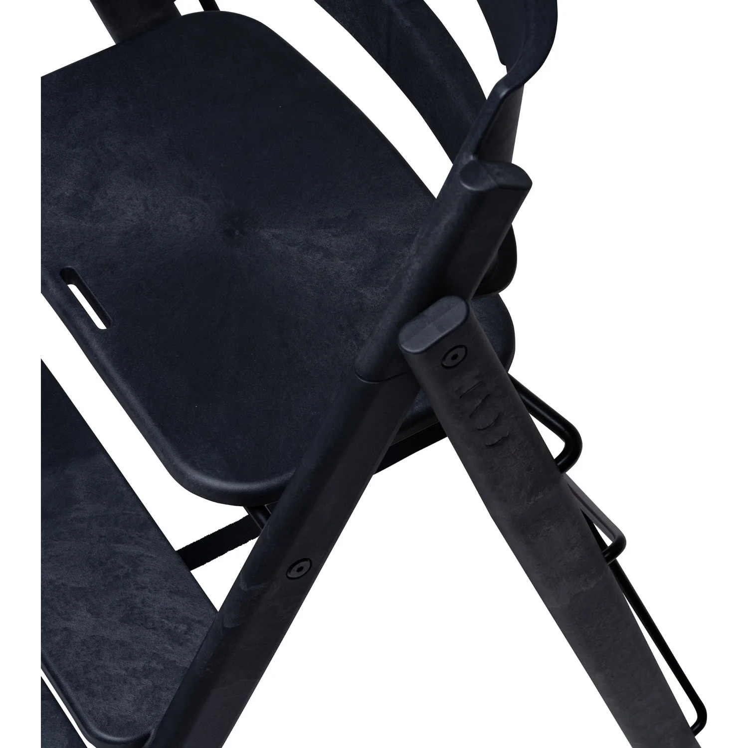 KAOS Charcoal Black Klapp High Chair Recycled - Image 10