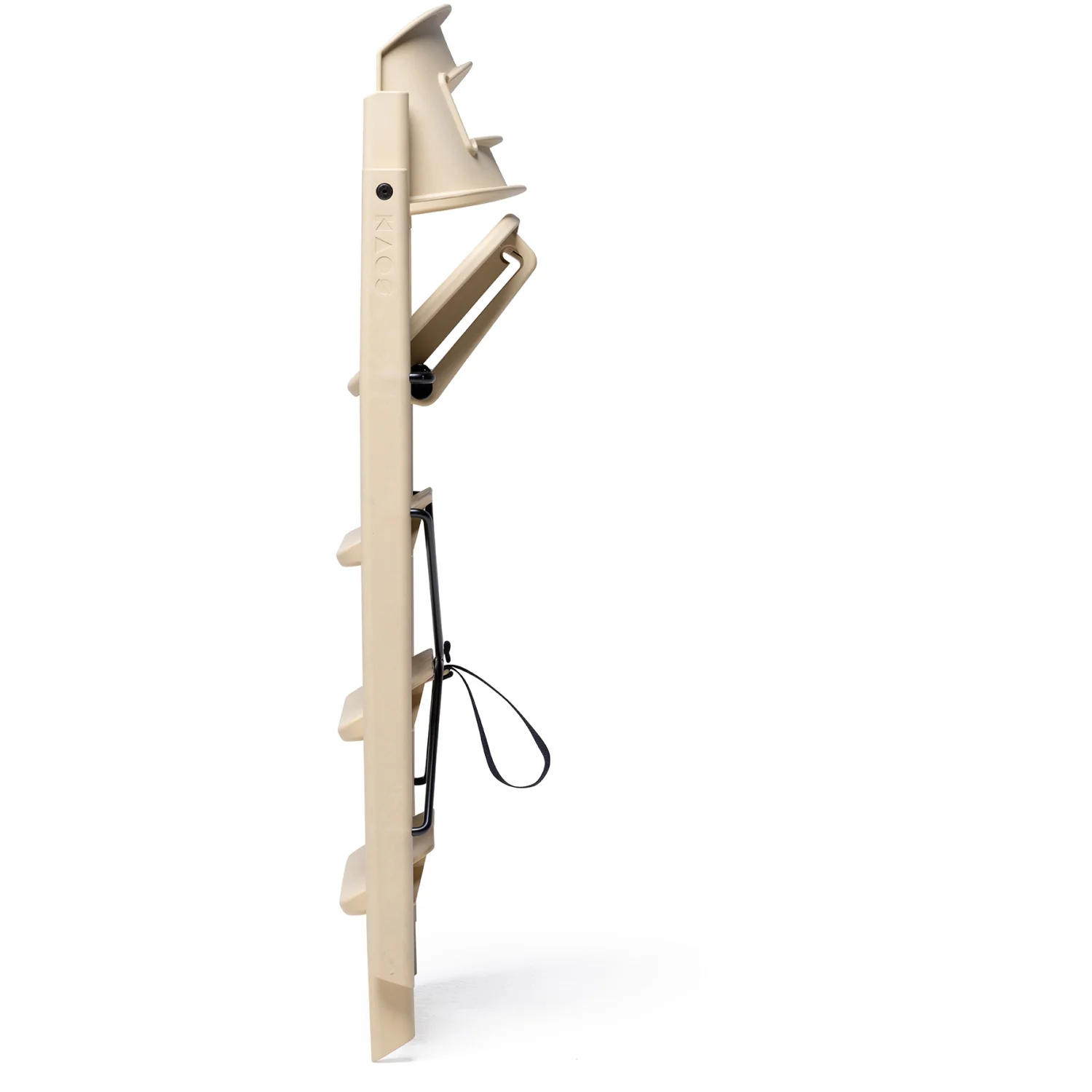 KAOS Desert Sand Klapp High Chair Recycled With KLAPP® Safety Rail & Tray Bundle - Image 16