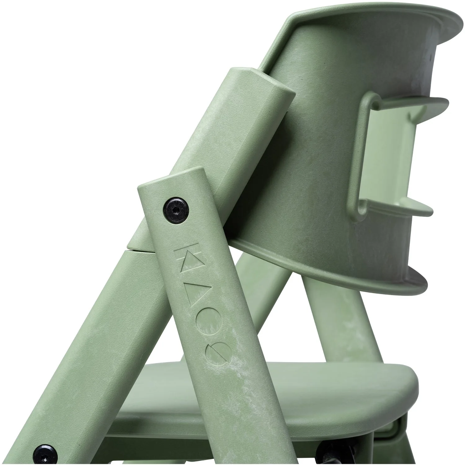 KAOS Mineral Green Klapp High Chair Recycled - Image 11