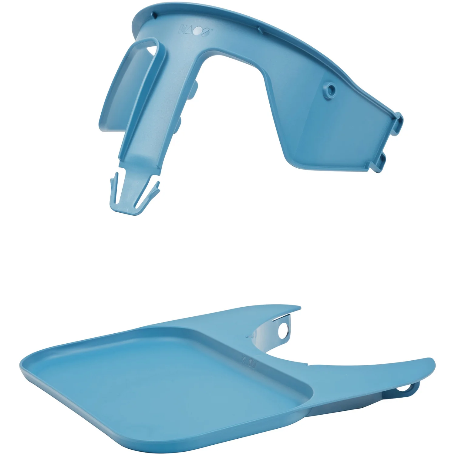 KAOS Swedish Blue Klapp High Chair Recycled With KLAPP® Safety Rail & Tray Bundle - Image 10