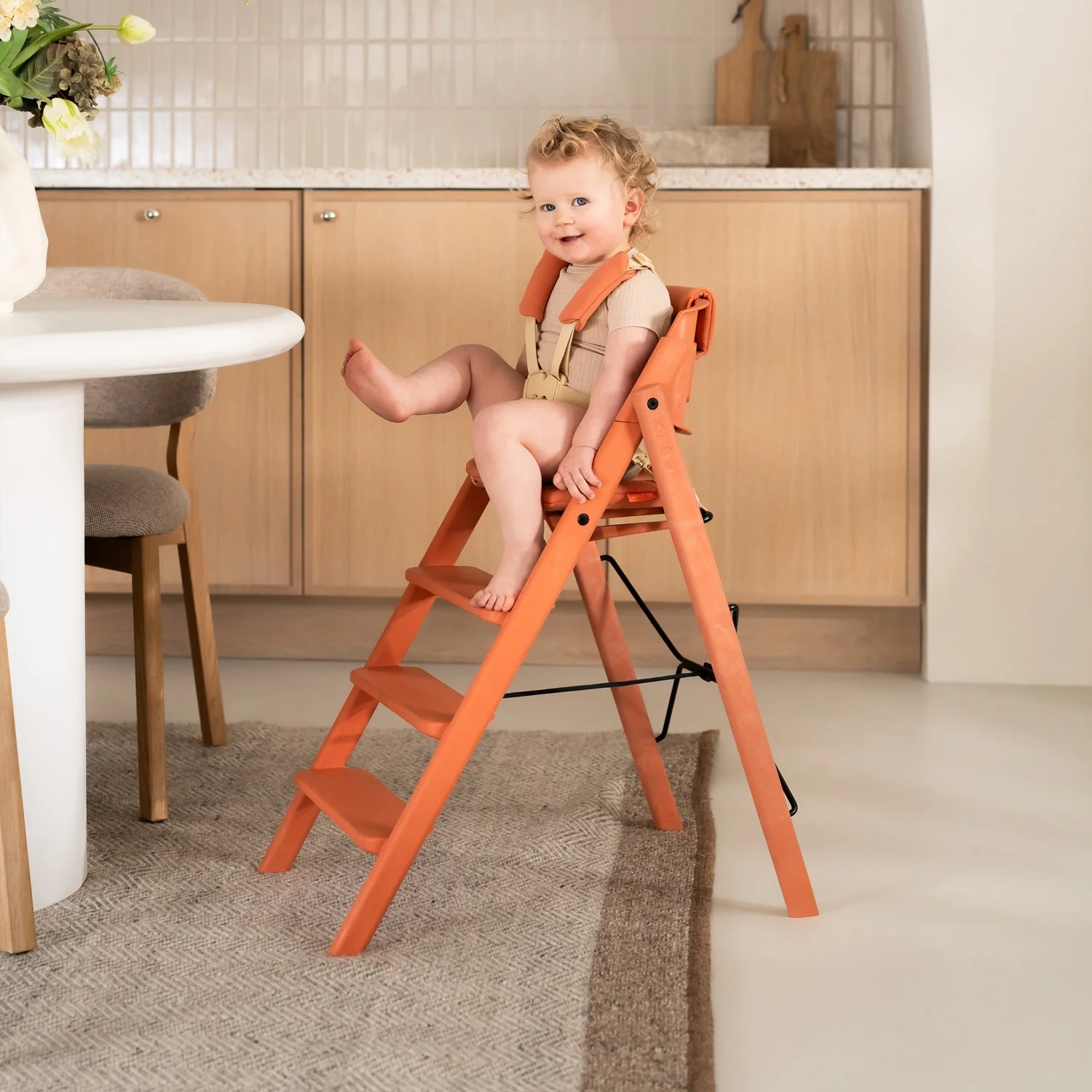 KAOS Terracotta Pink KLAPP® Jr. Harness & Cushion Set - Image 2
