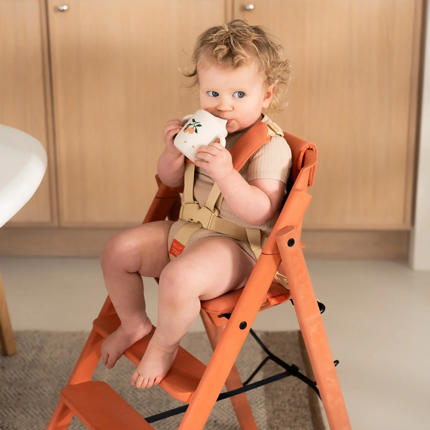 KAOS Terracotta Pink KLAPP® Jr. Harness & Cushion Set - Image 3